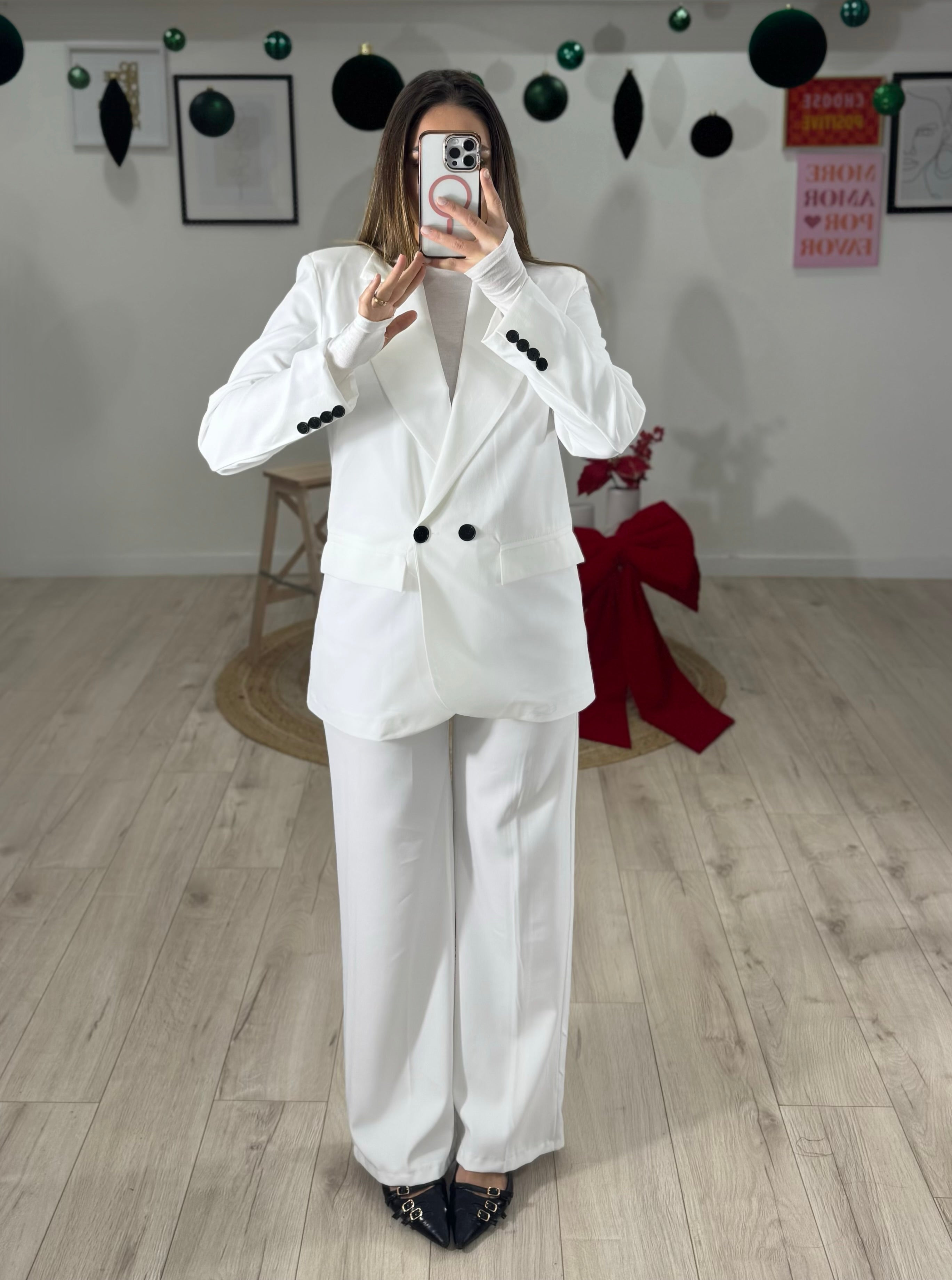 Tailleur Iconico Bianco