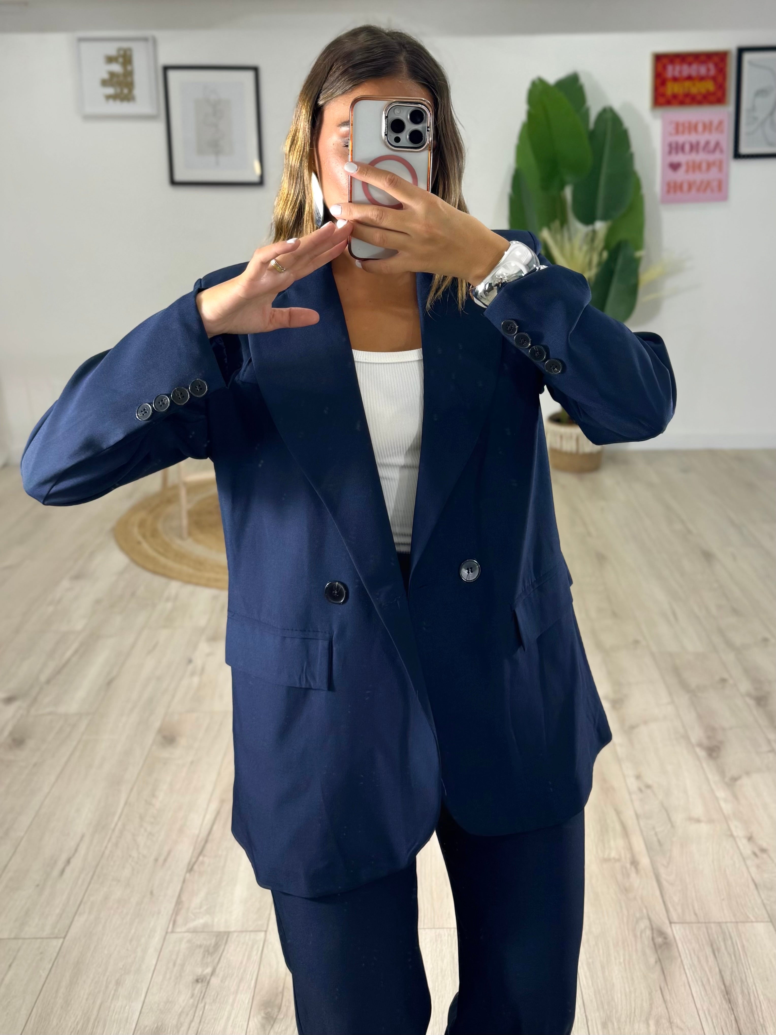 Tailleur Iconico BluNavy