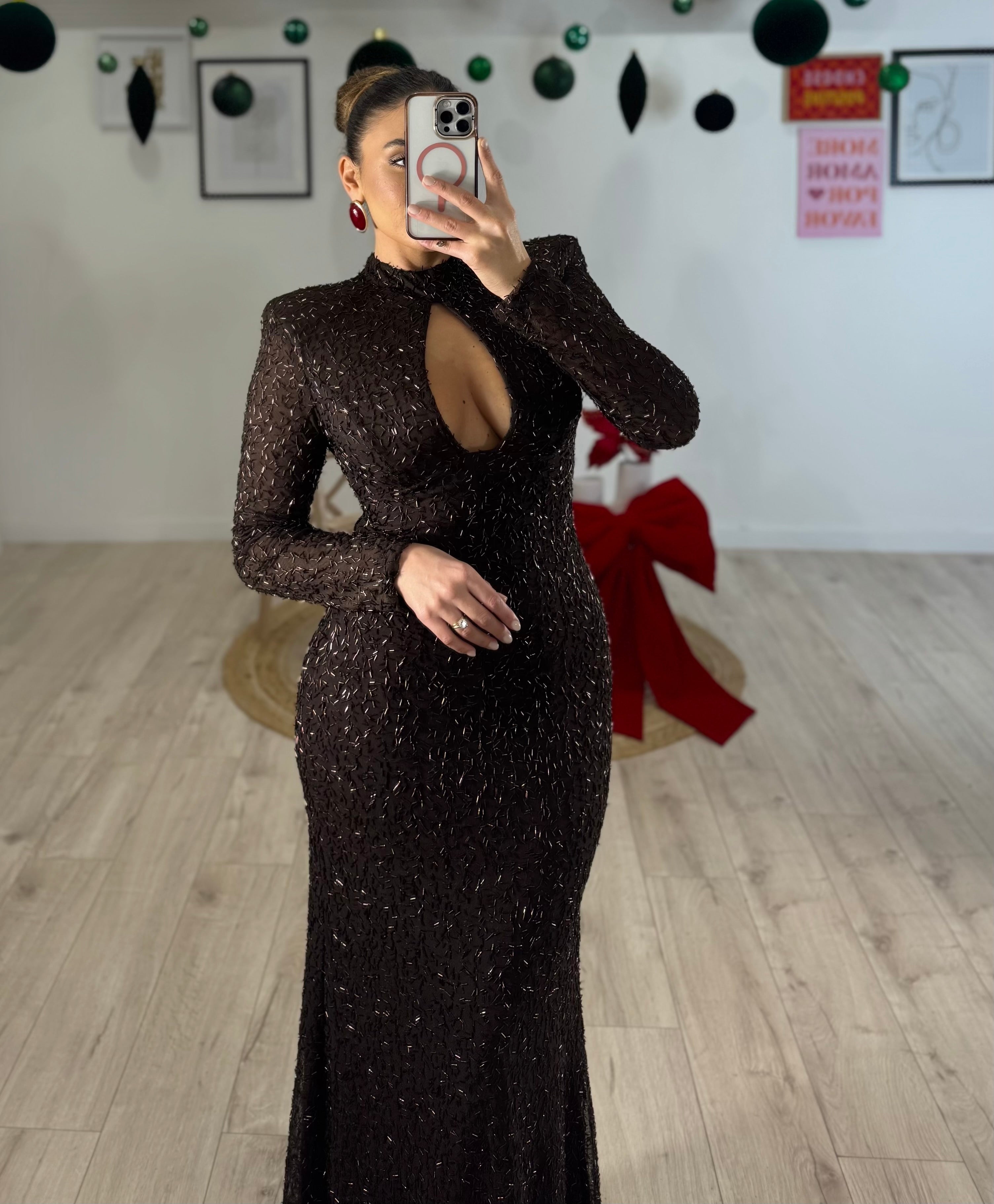 Abito Regina Marrone