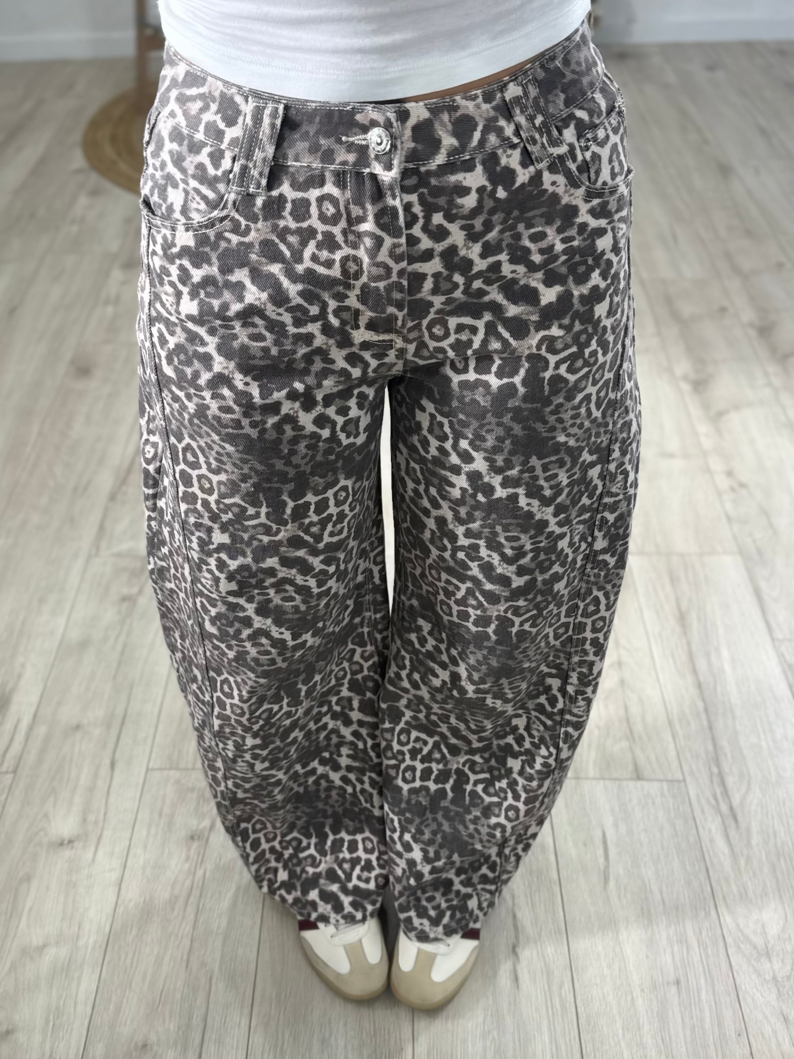 Jeans Balloon Animalier
