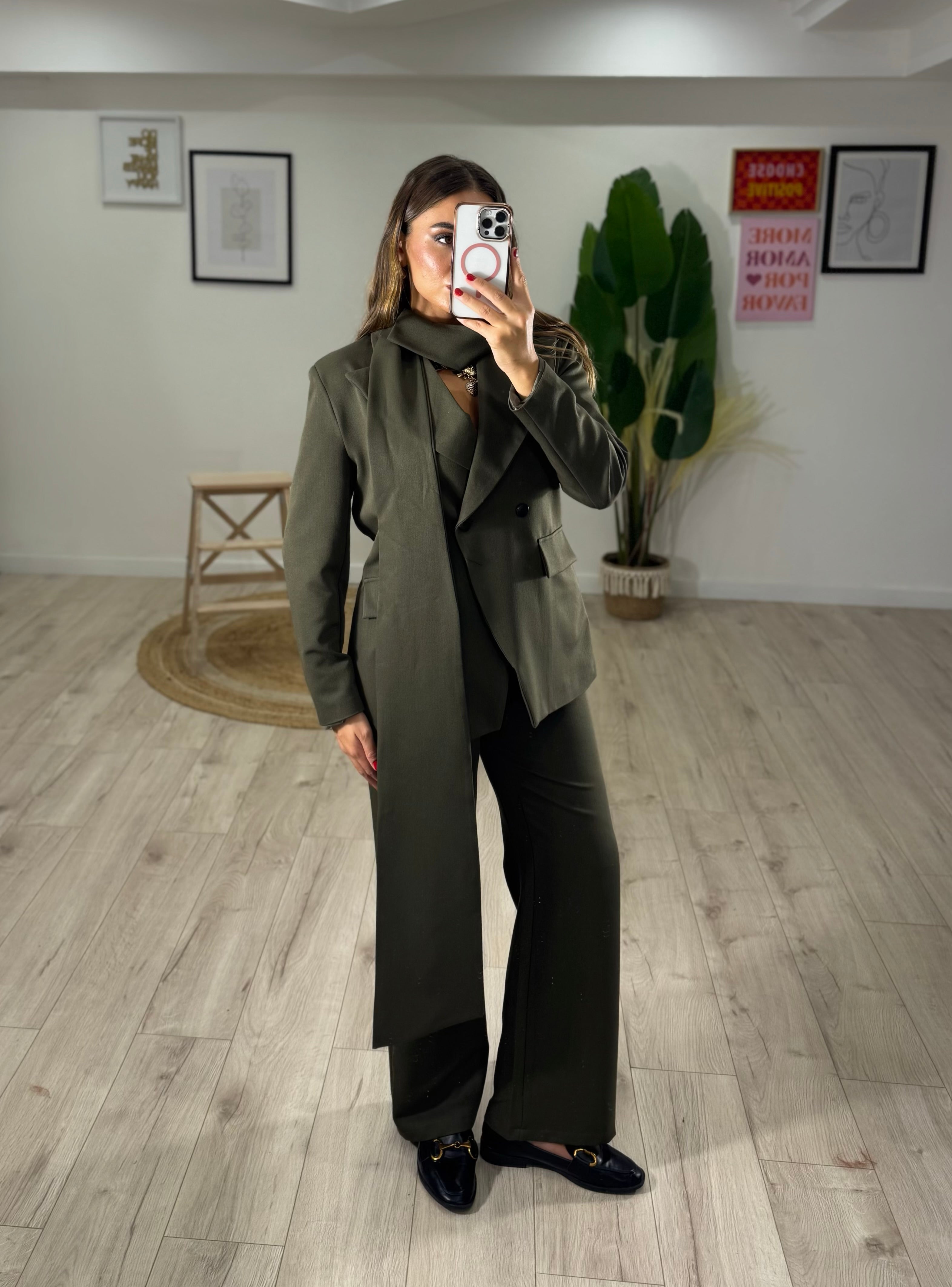 Tailleur Elegance Verde Bosco