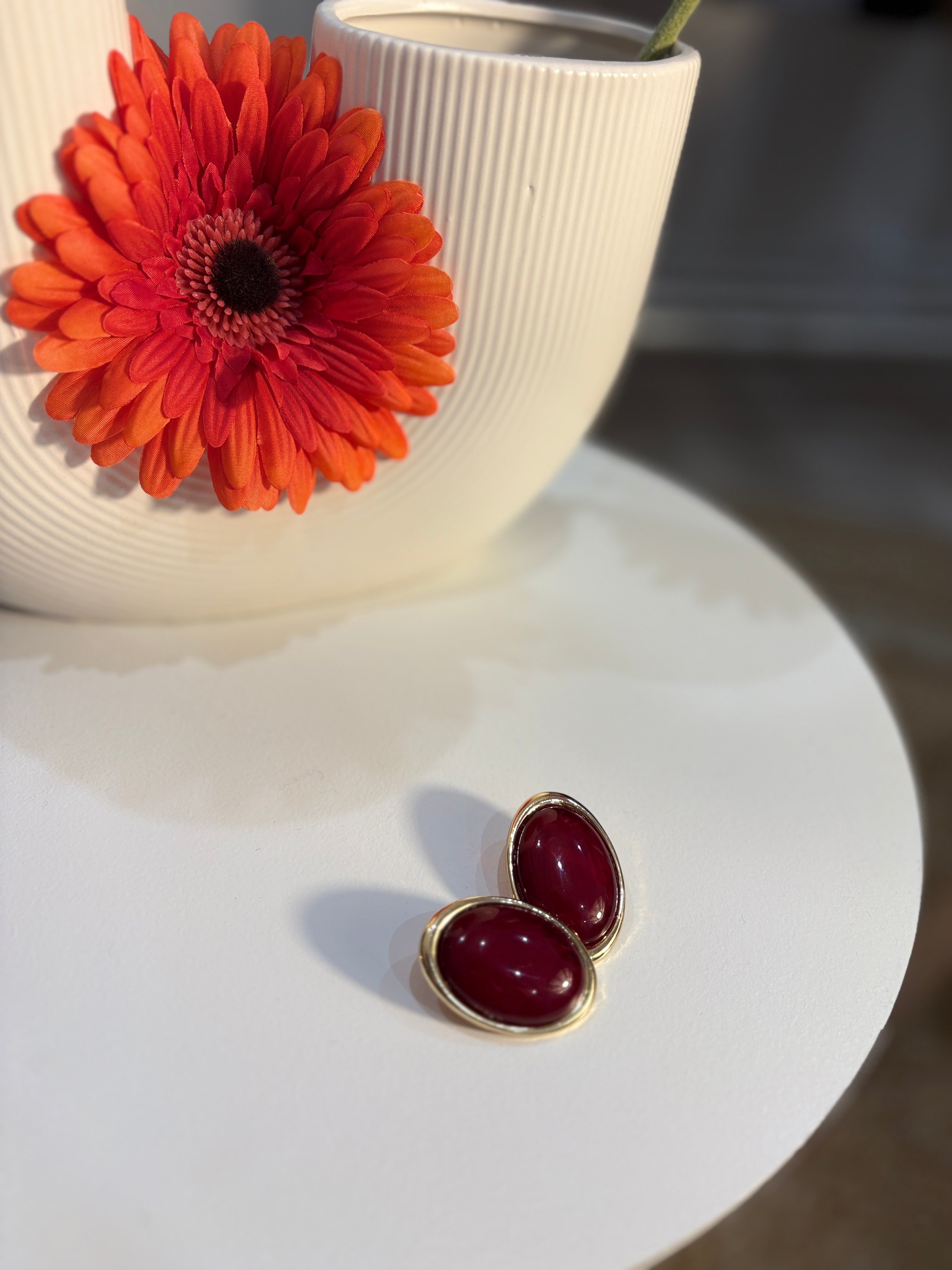 Orecchini OldMoney Bordeaux