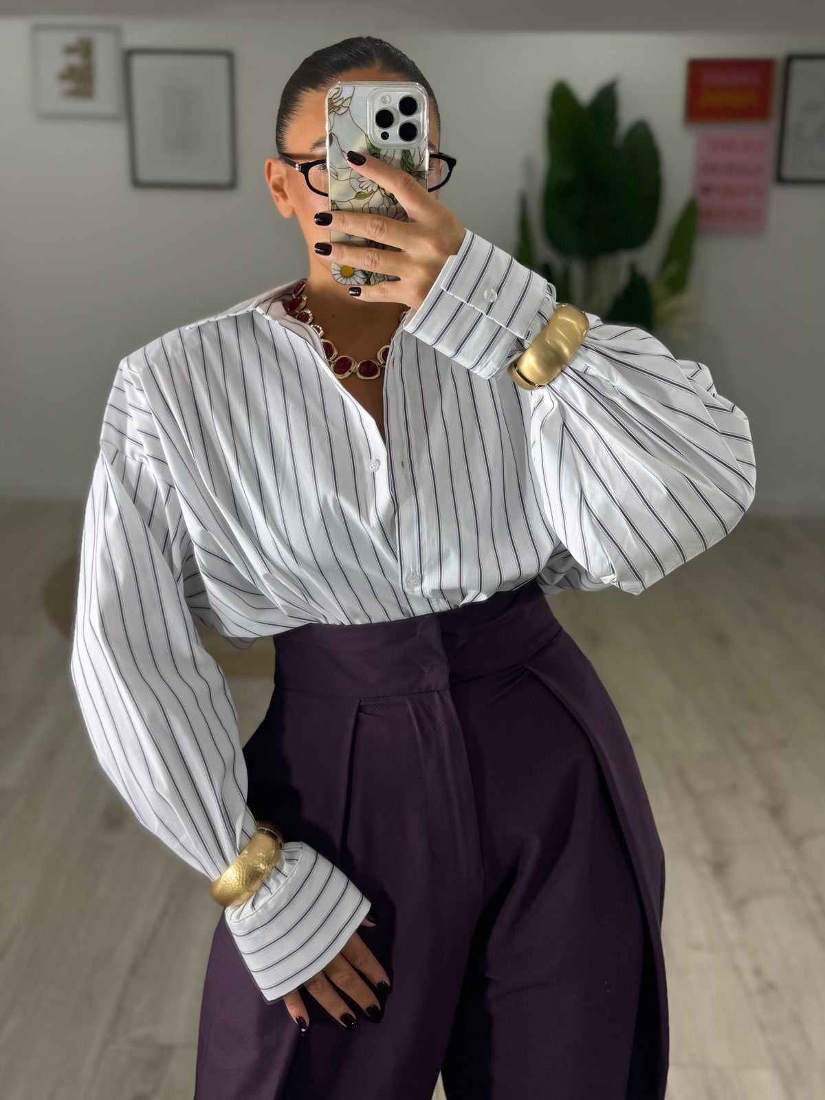 Camicia JustWest Righe