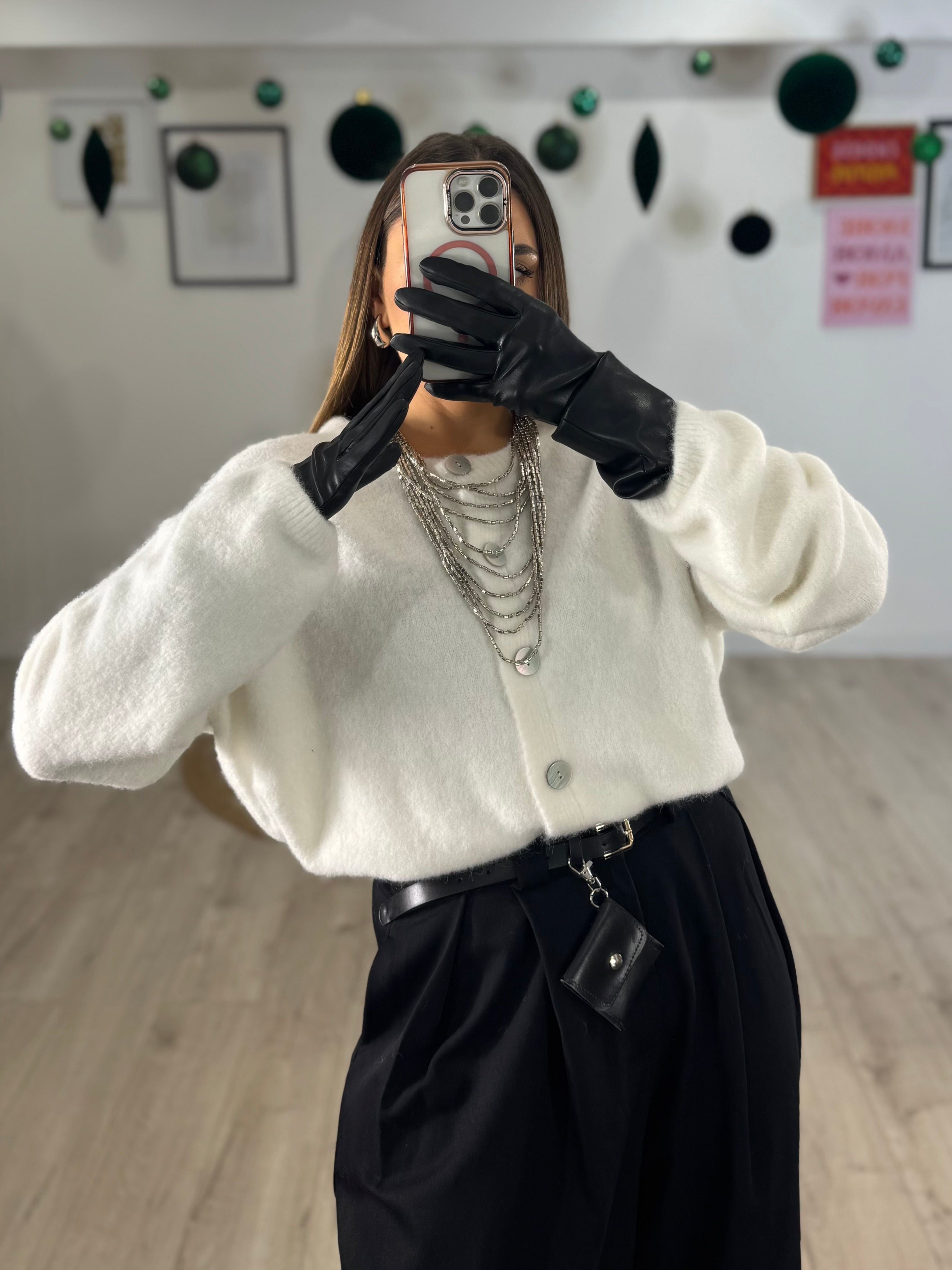 Cardigan Frida Bianco