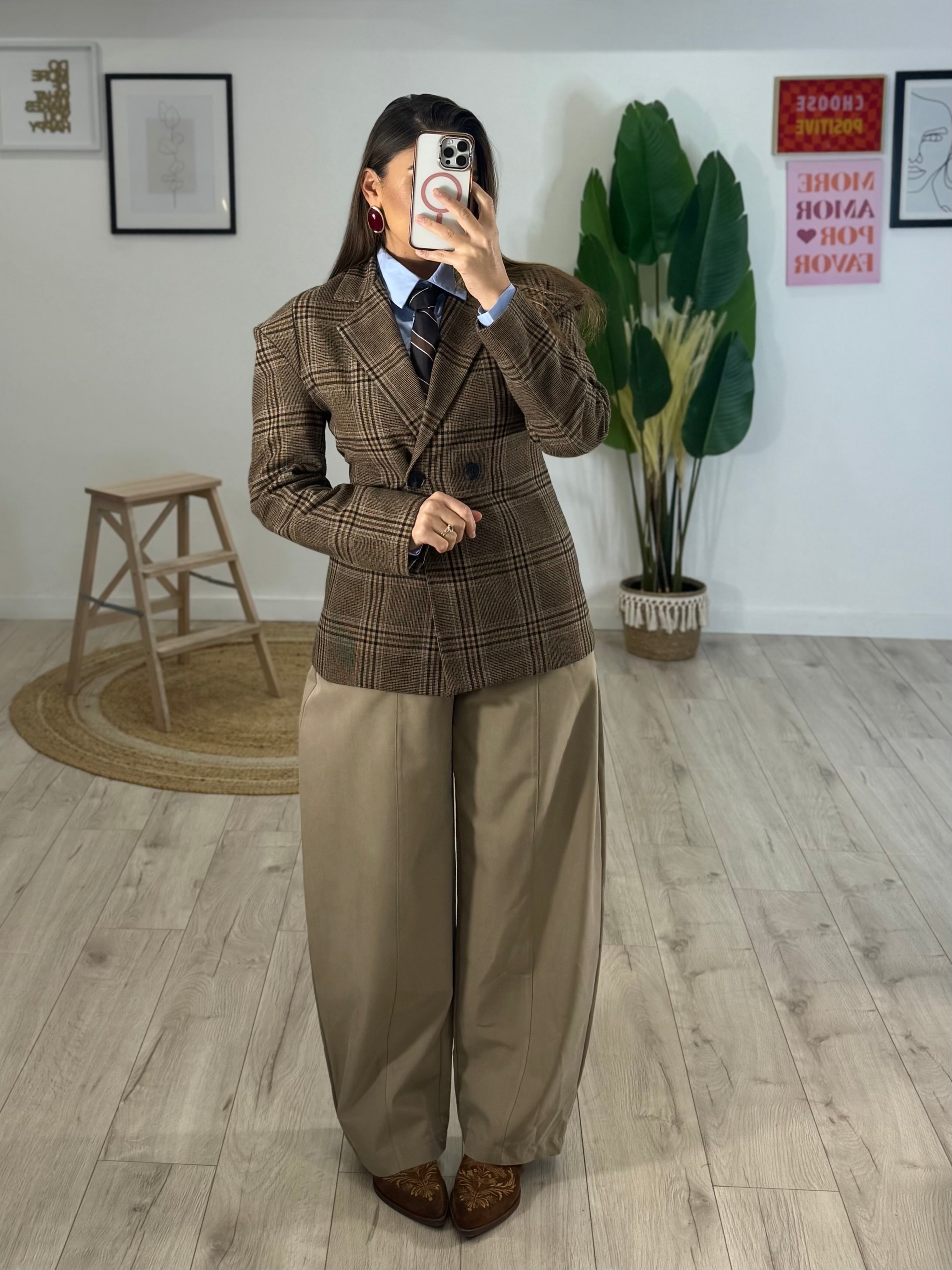 Pantalone Con Cravatta JUSTWEST