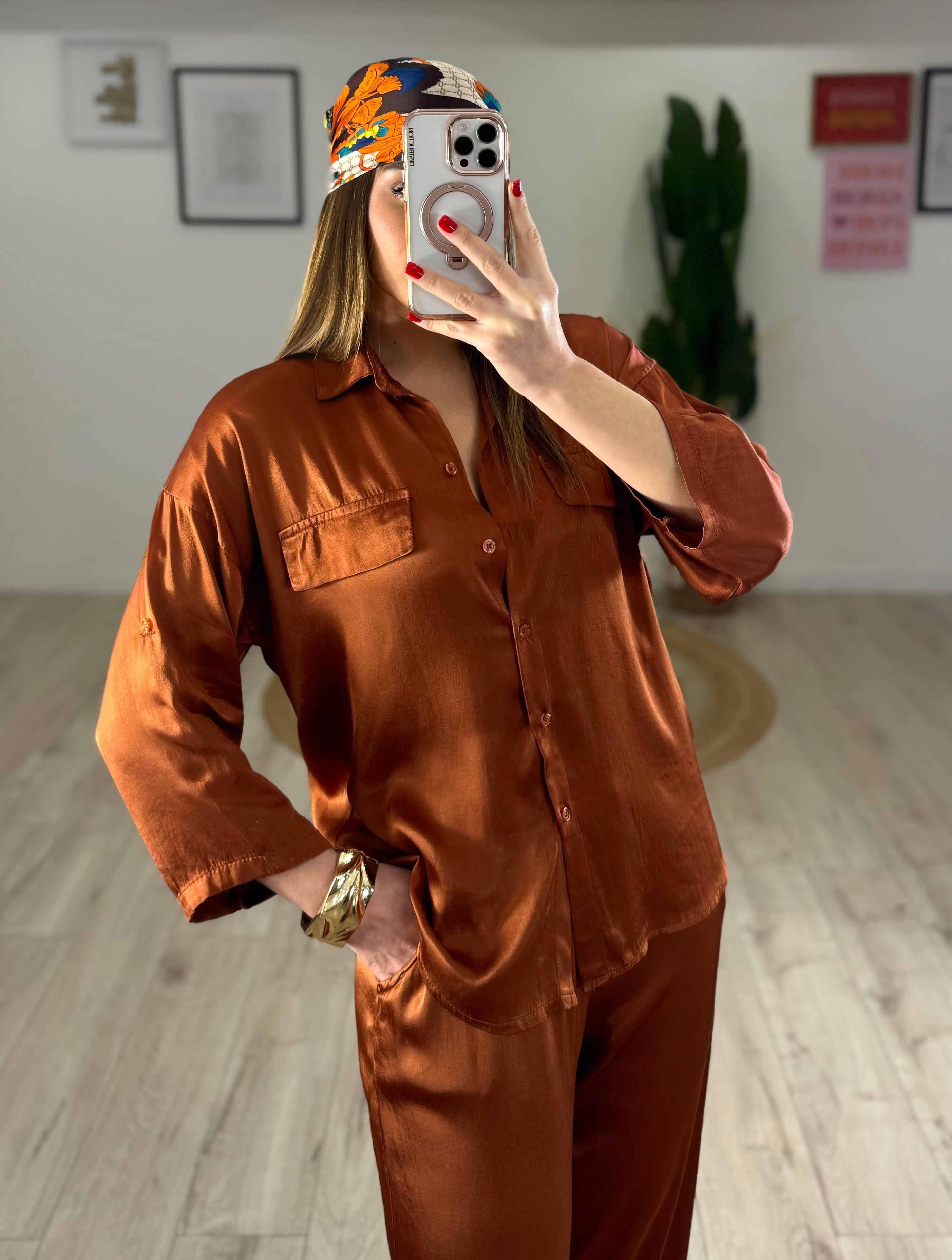 Camicia della vita ruggine