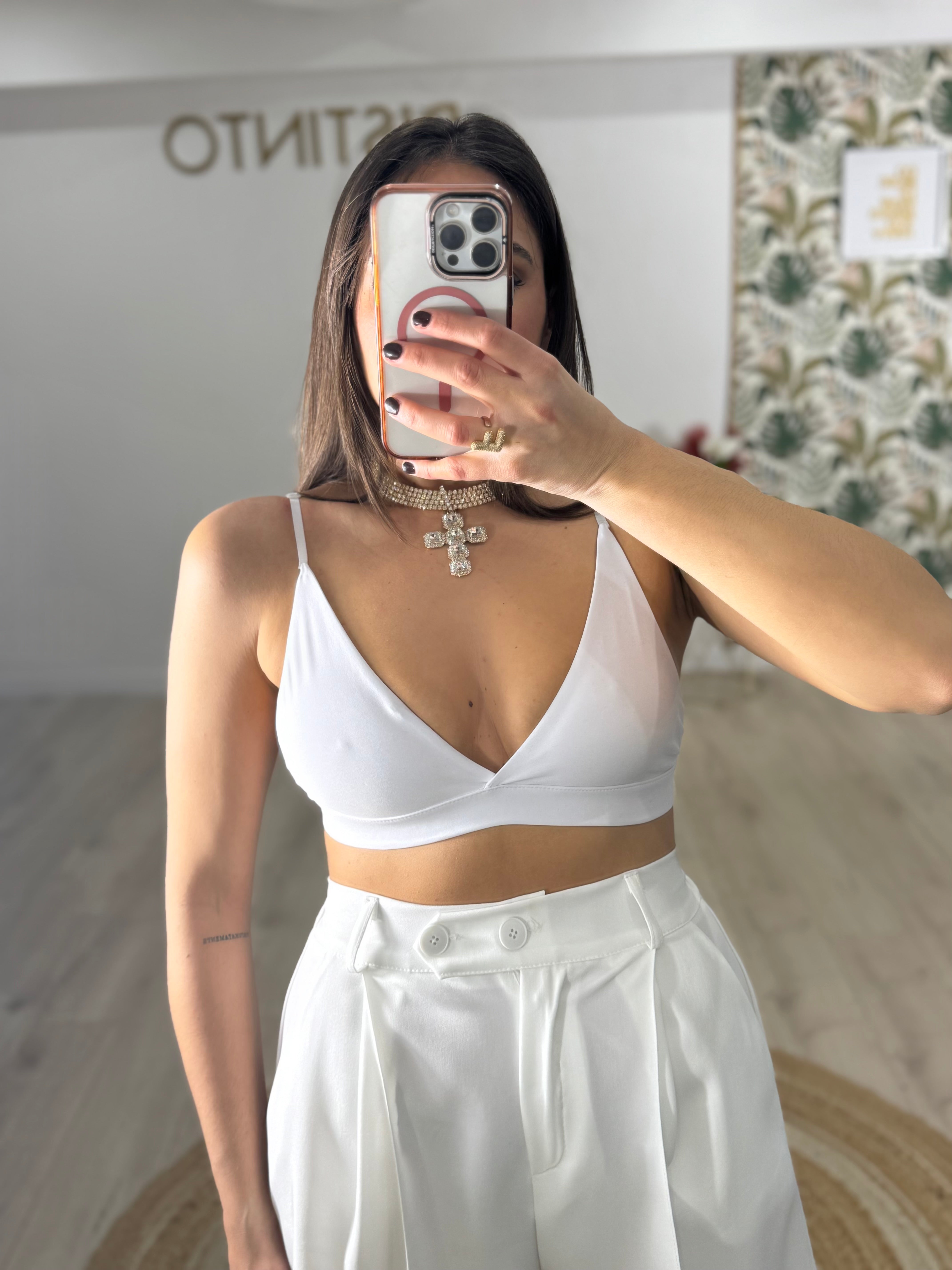 Bralette In Lycra Elasticizzata