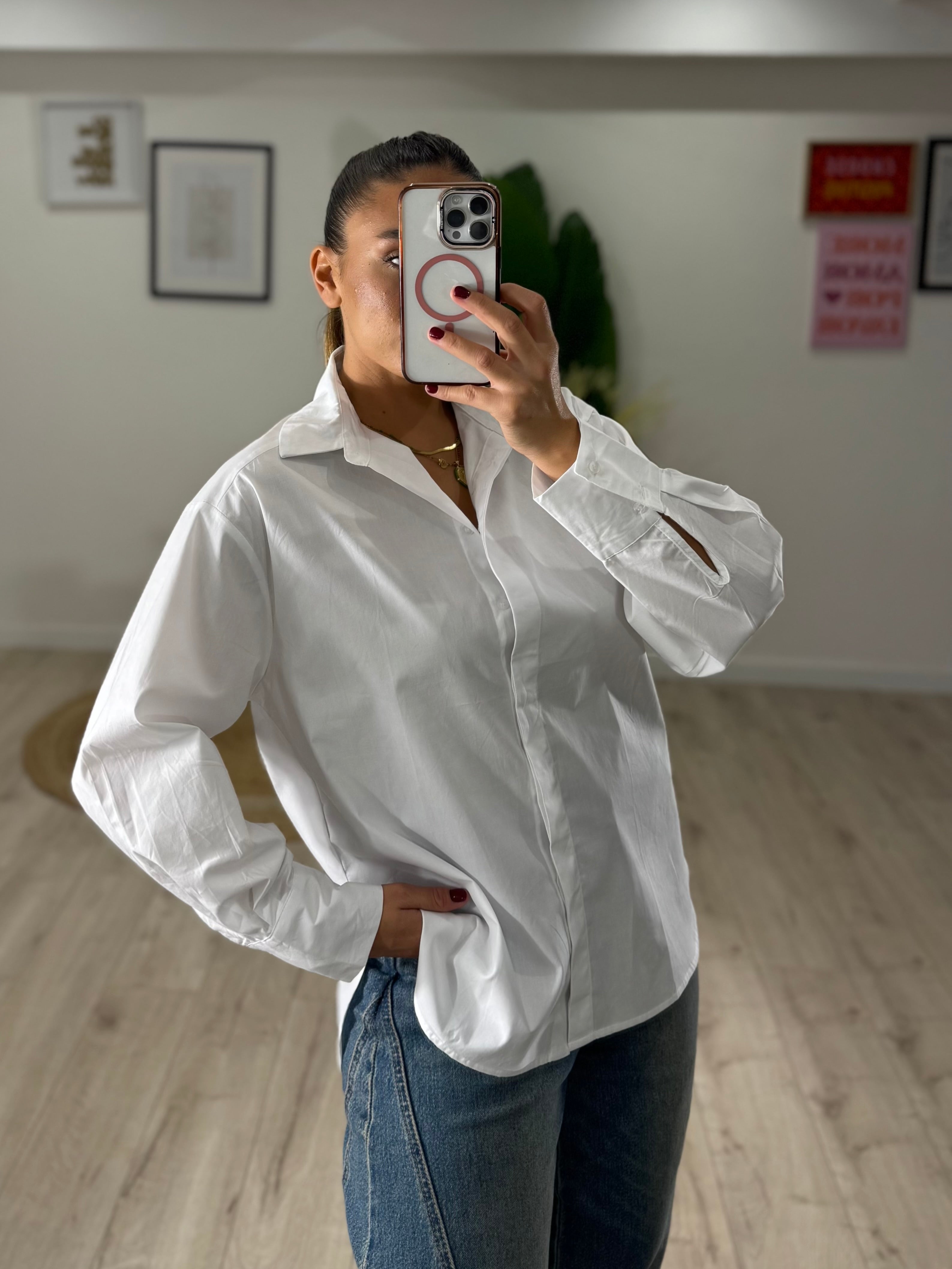 Camicia Oversize Bianca