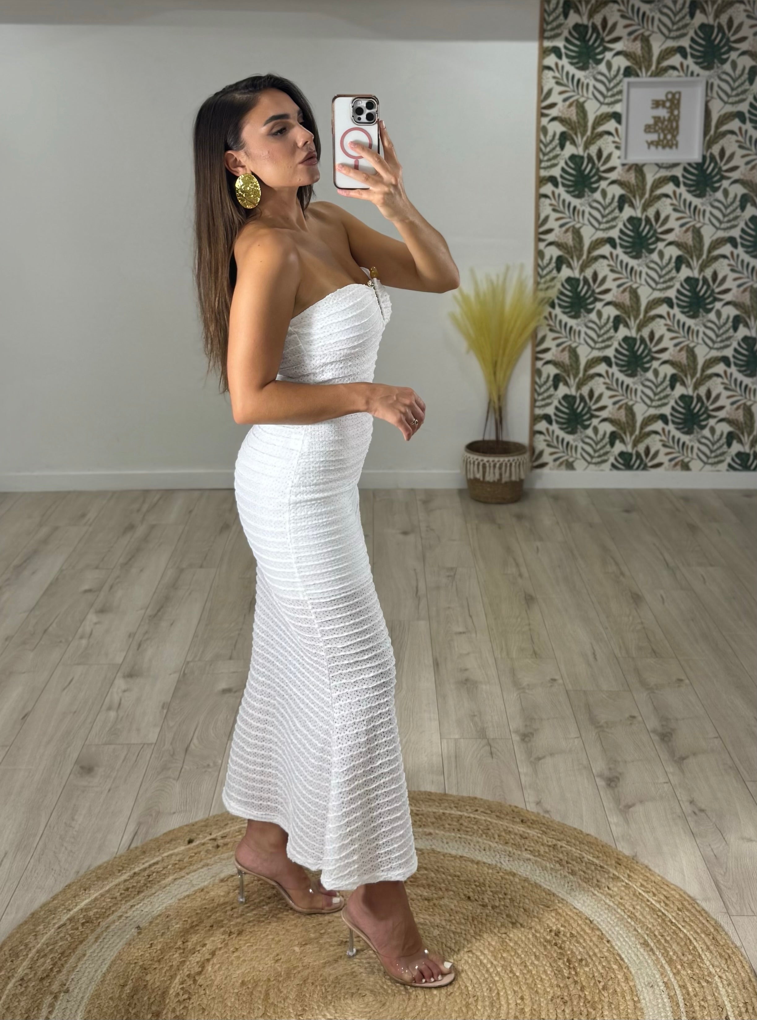 Abito Selena Bianco