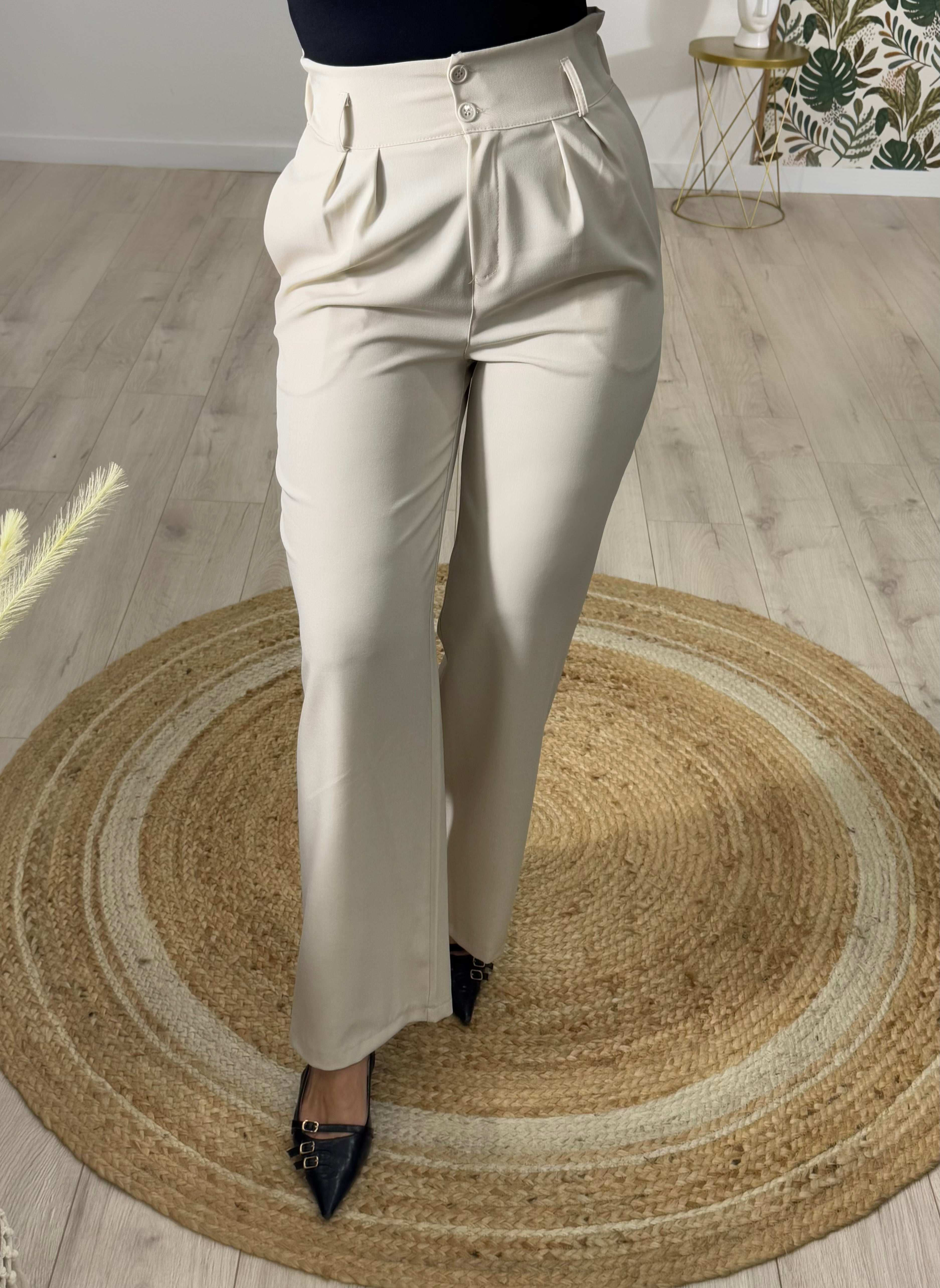 Pantaloni due bottoni