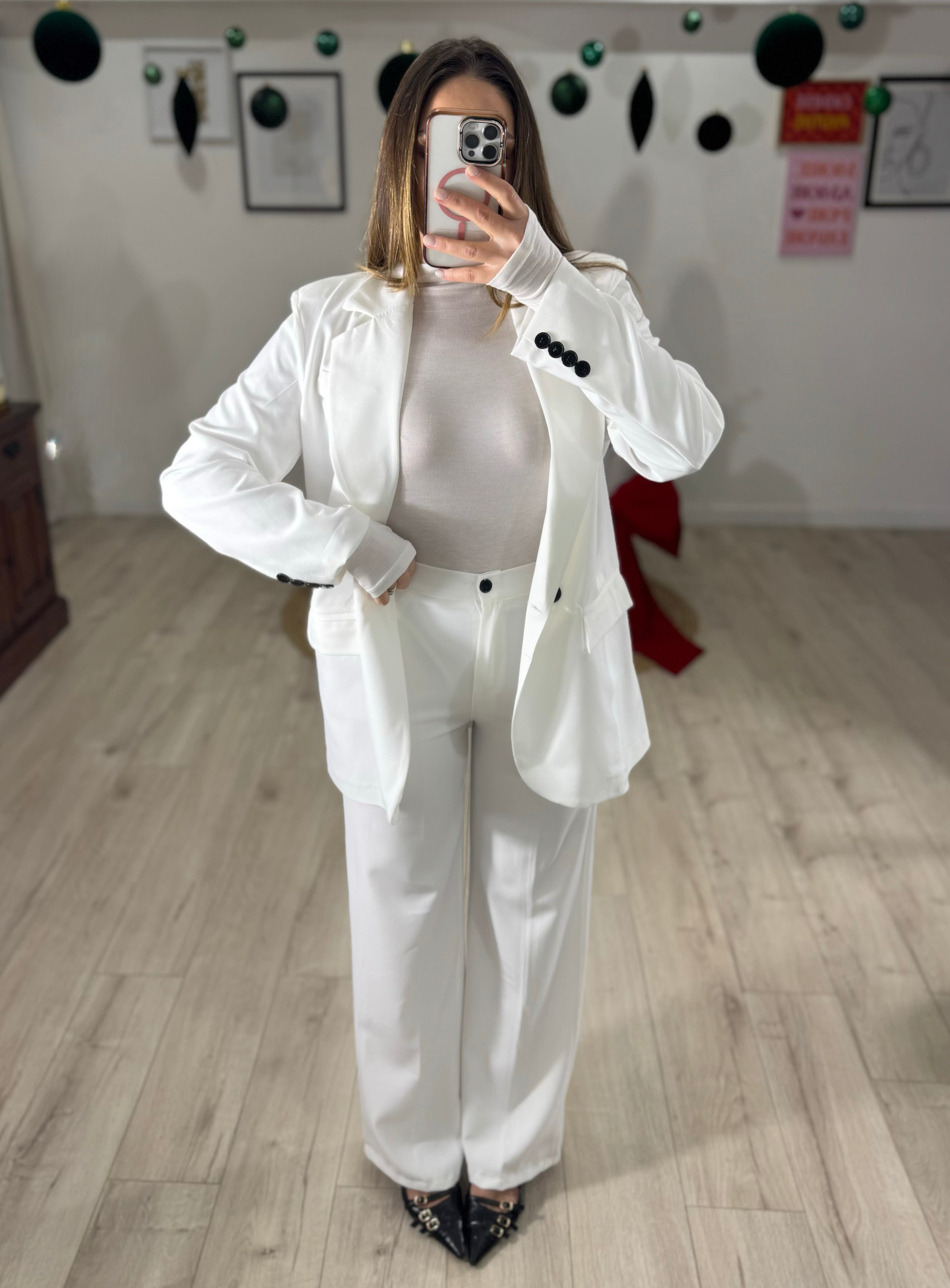 Tailleur Iconico Bianco