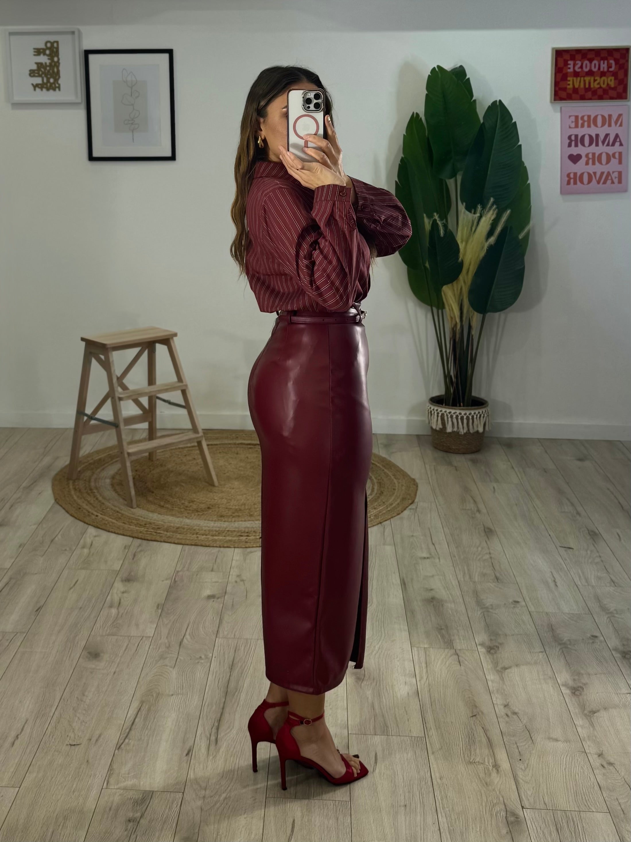 Camicia Brenda Bordeaux