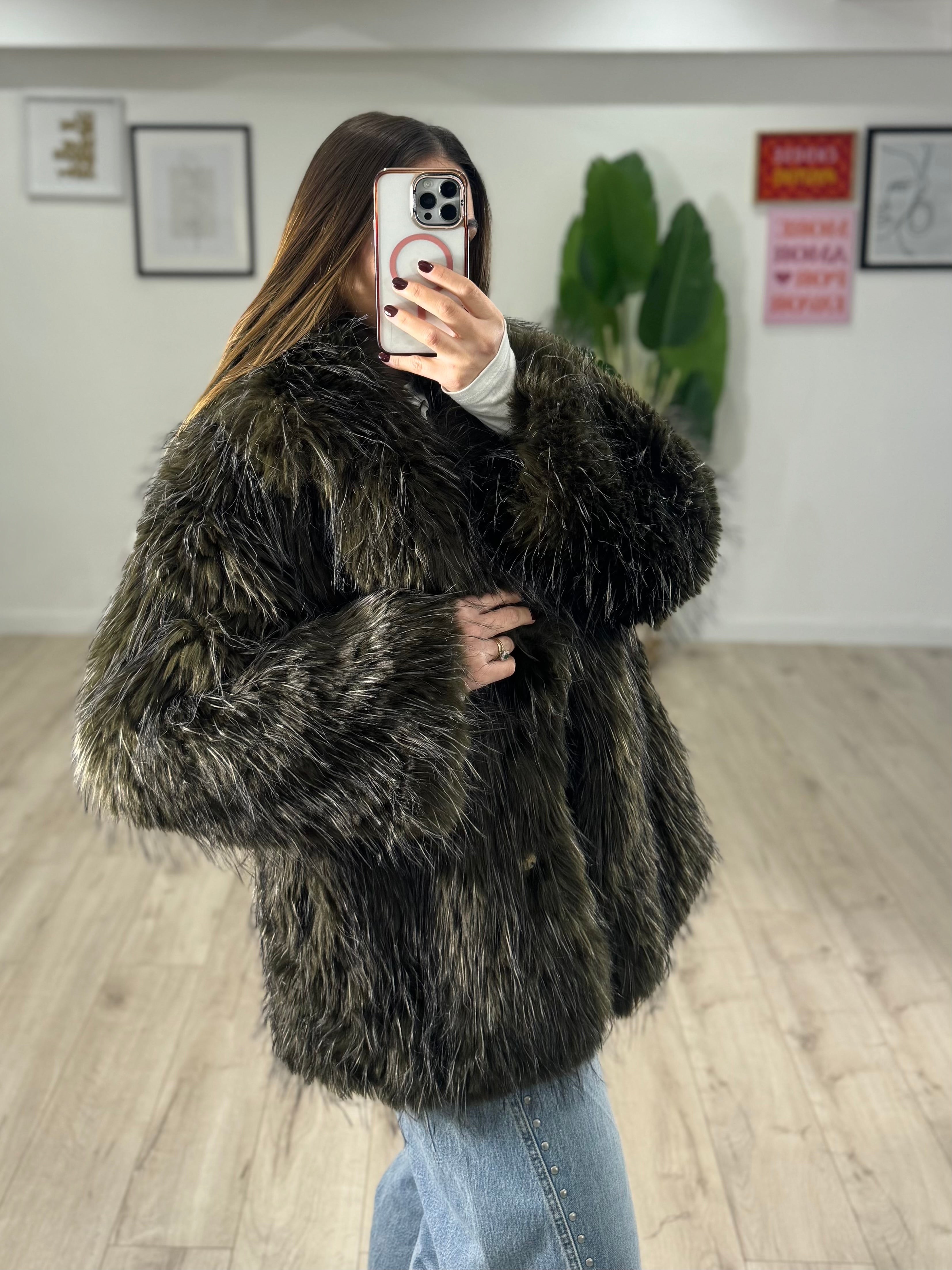 Ecopelliccia Helena Verde