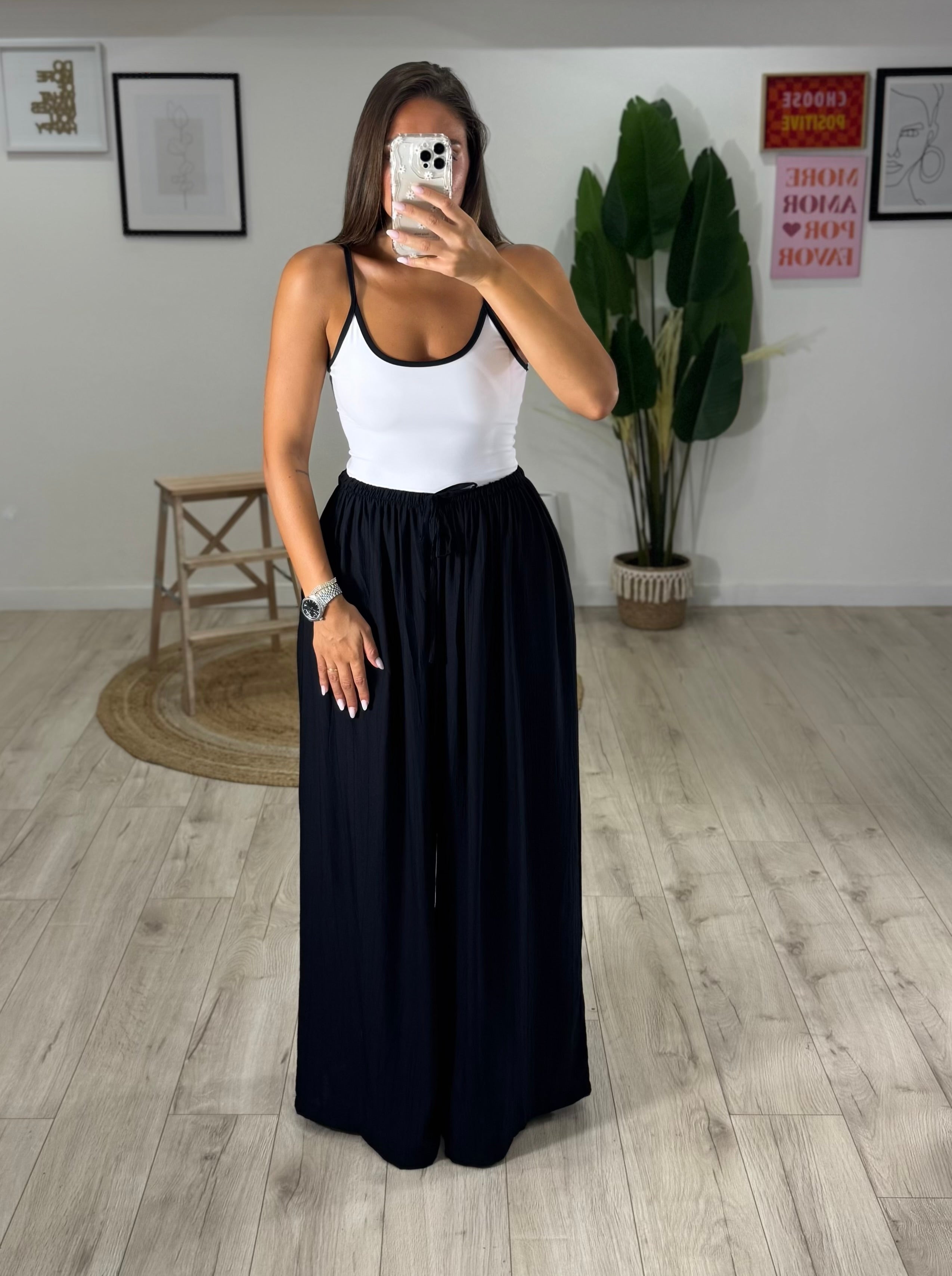 Pantalone Easy Nero