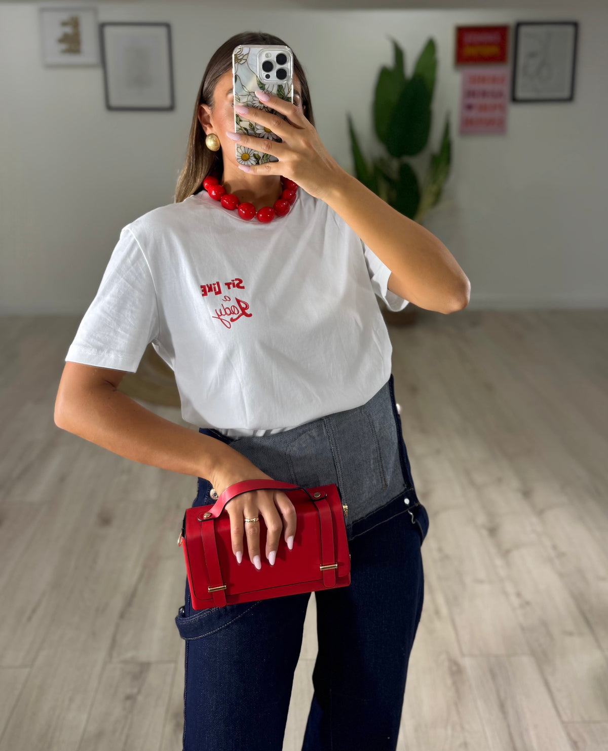 T-shirt BY Lumina "Lady Red"