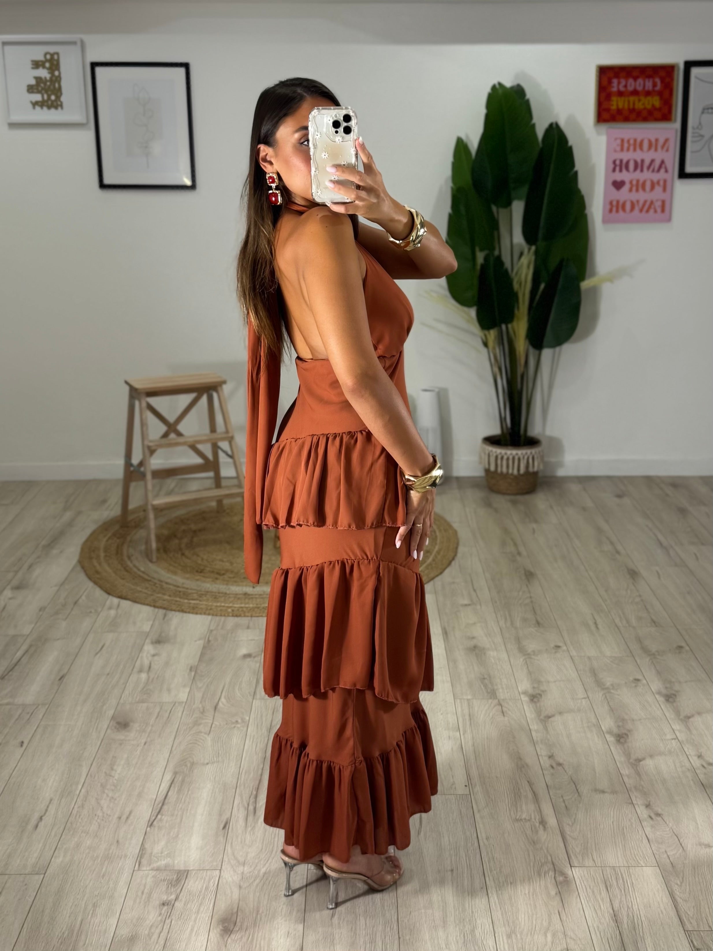 Abito Puglia Terracotta