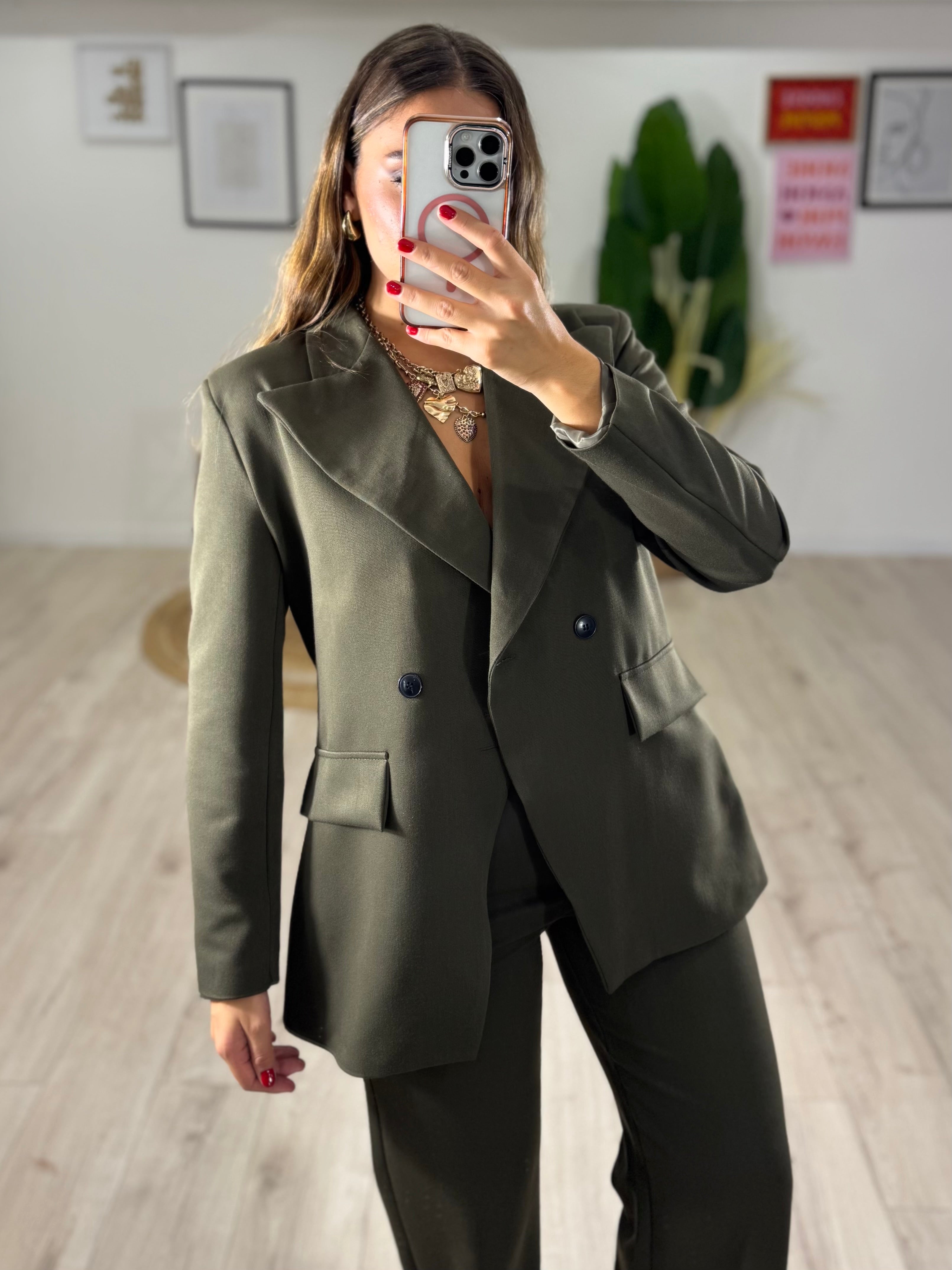 Tailleur Elegance Verde Bosco