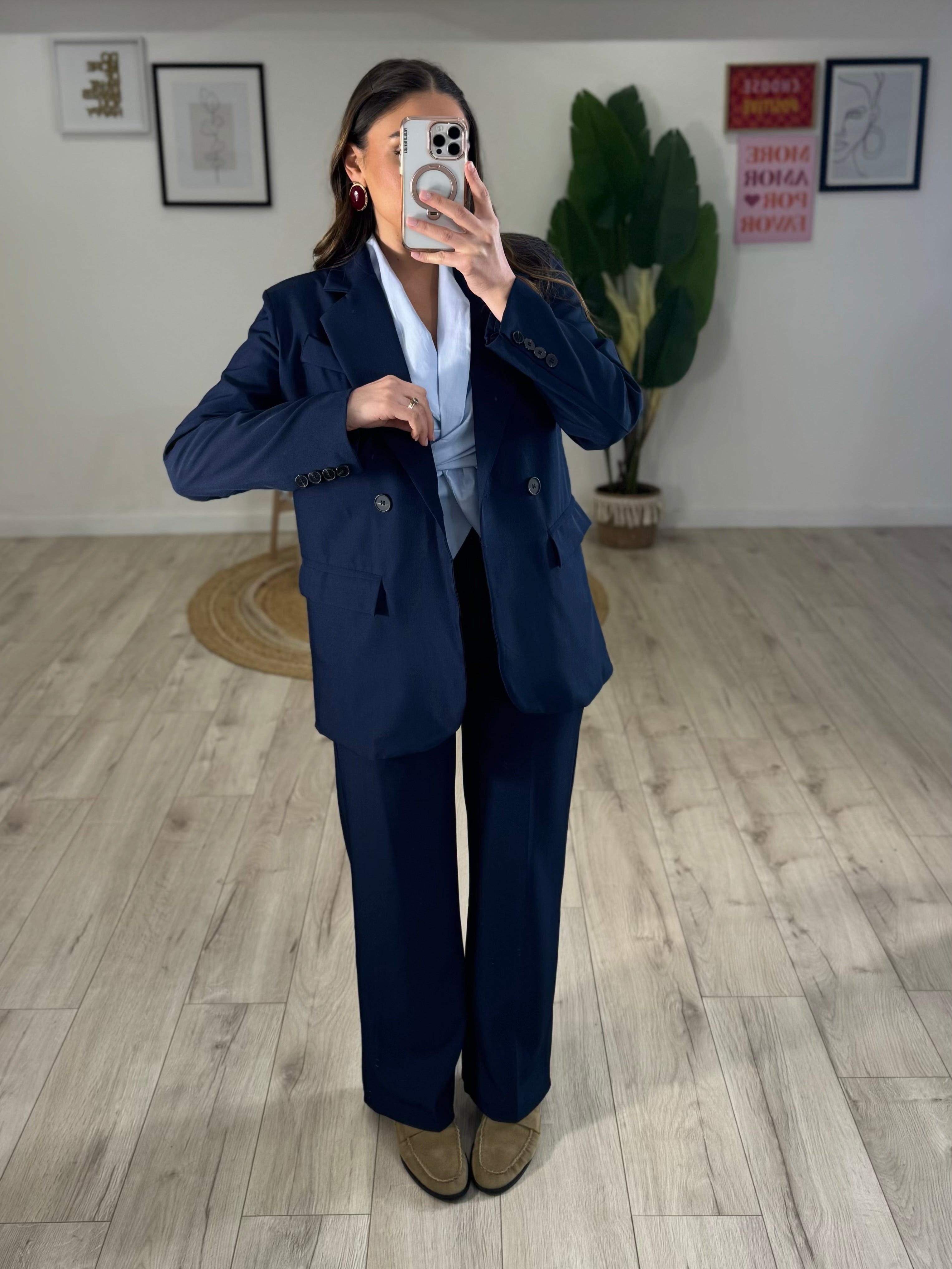 Tailleur Iconico BluNavy