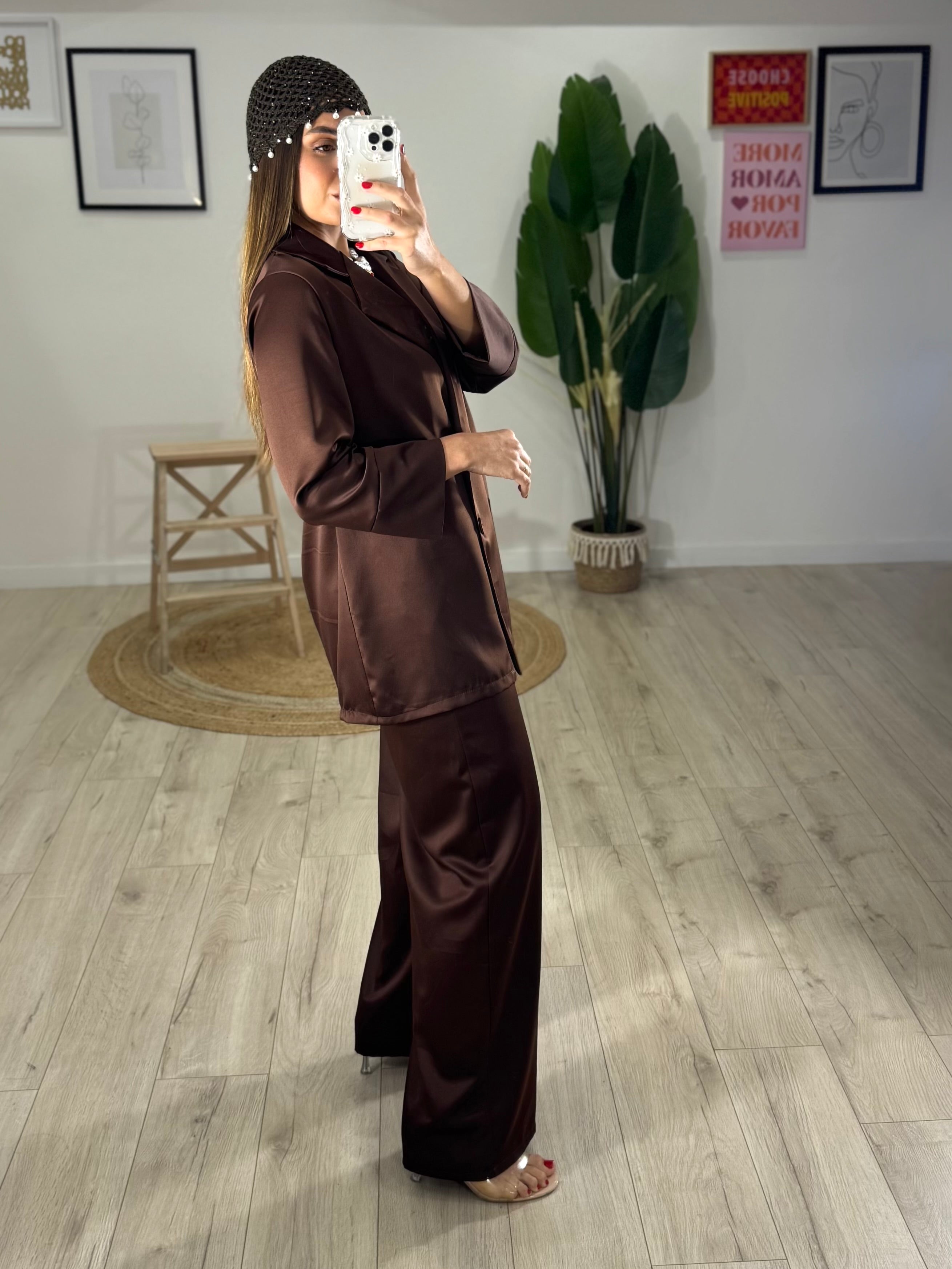 Tailleur Premium Marrone