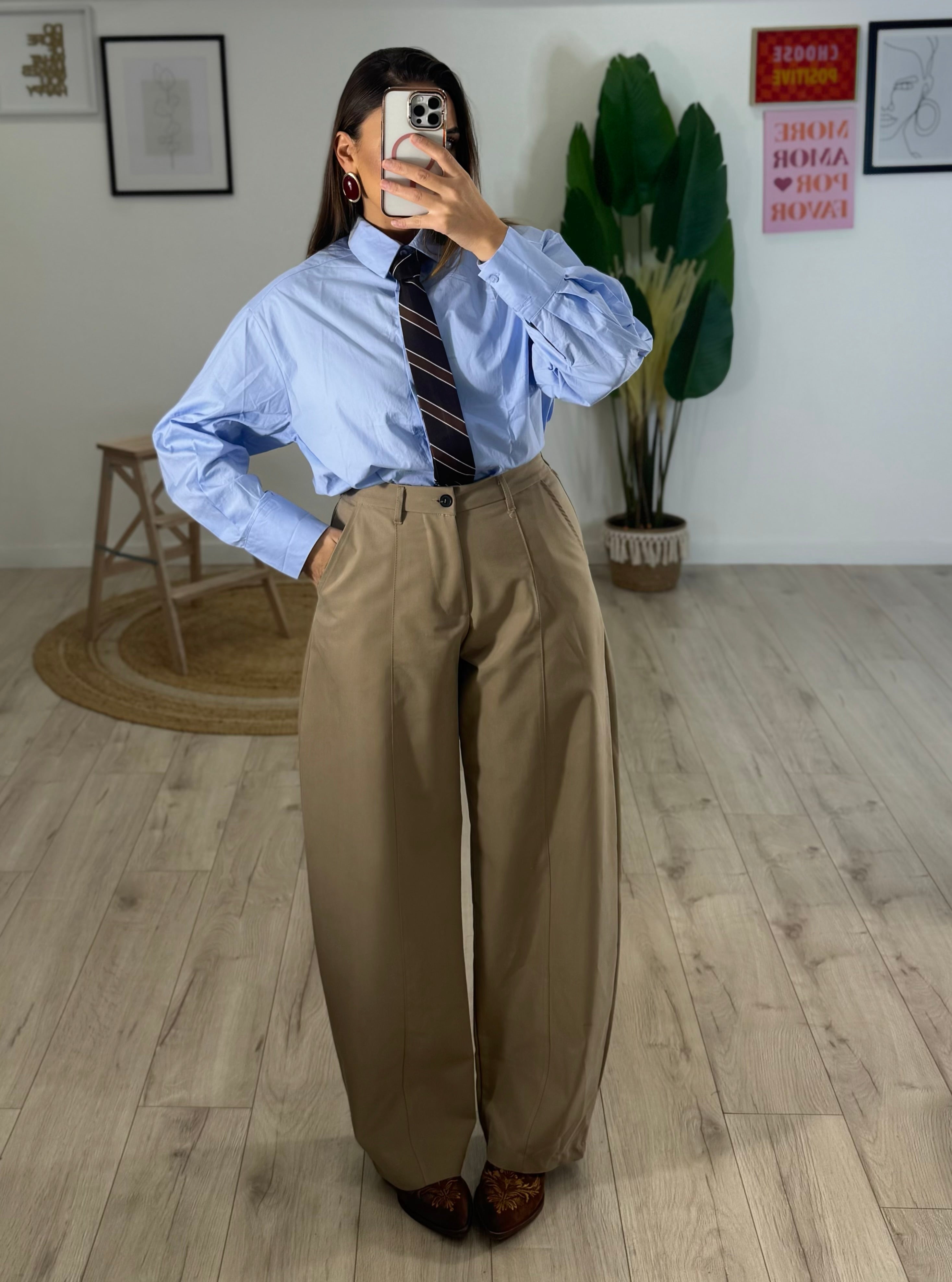 Pantalone Con Cravatta JUSTWEST