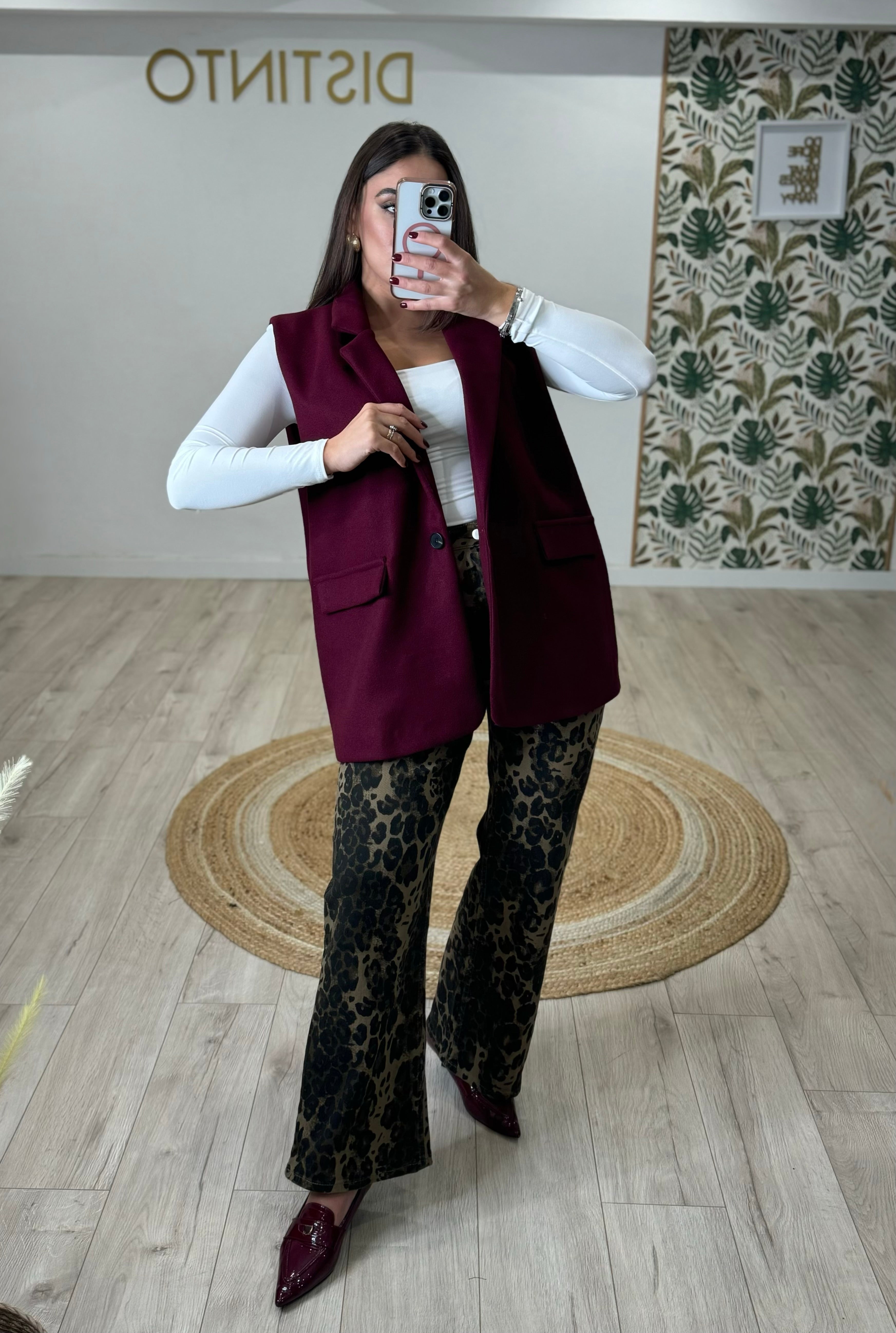 Pantalone Jeans Animalier