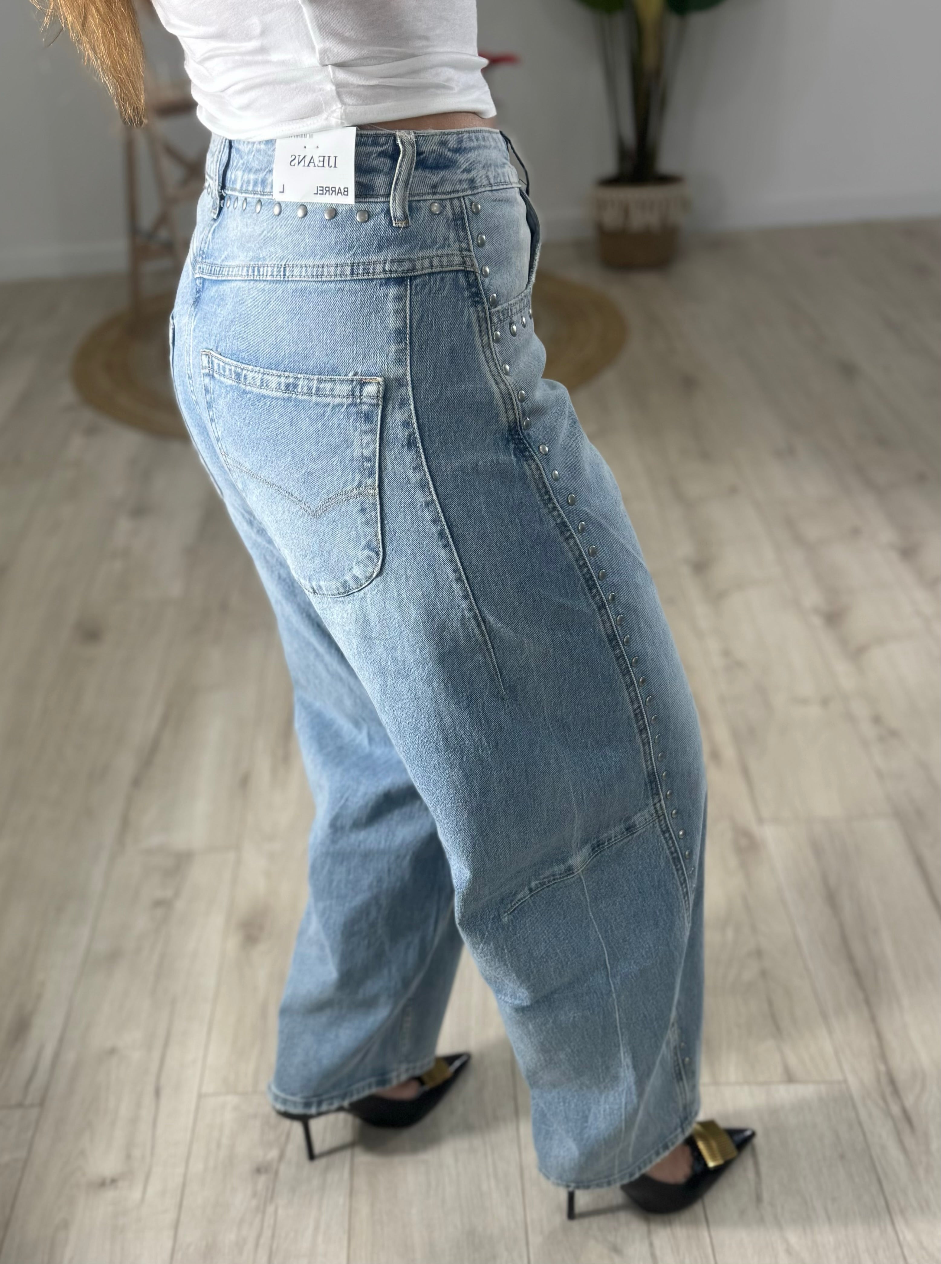 Jeans Balloon Borchie