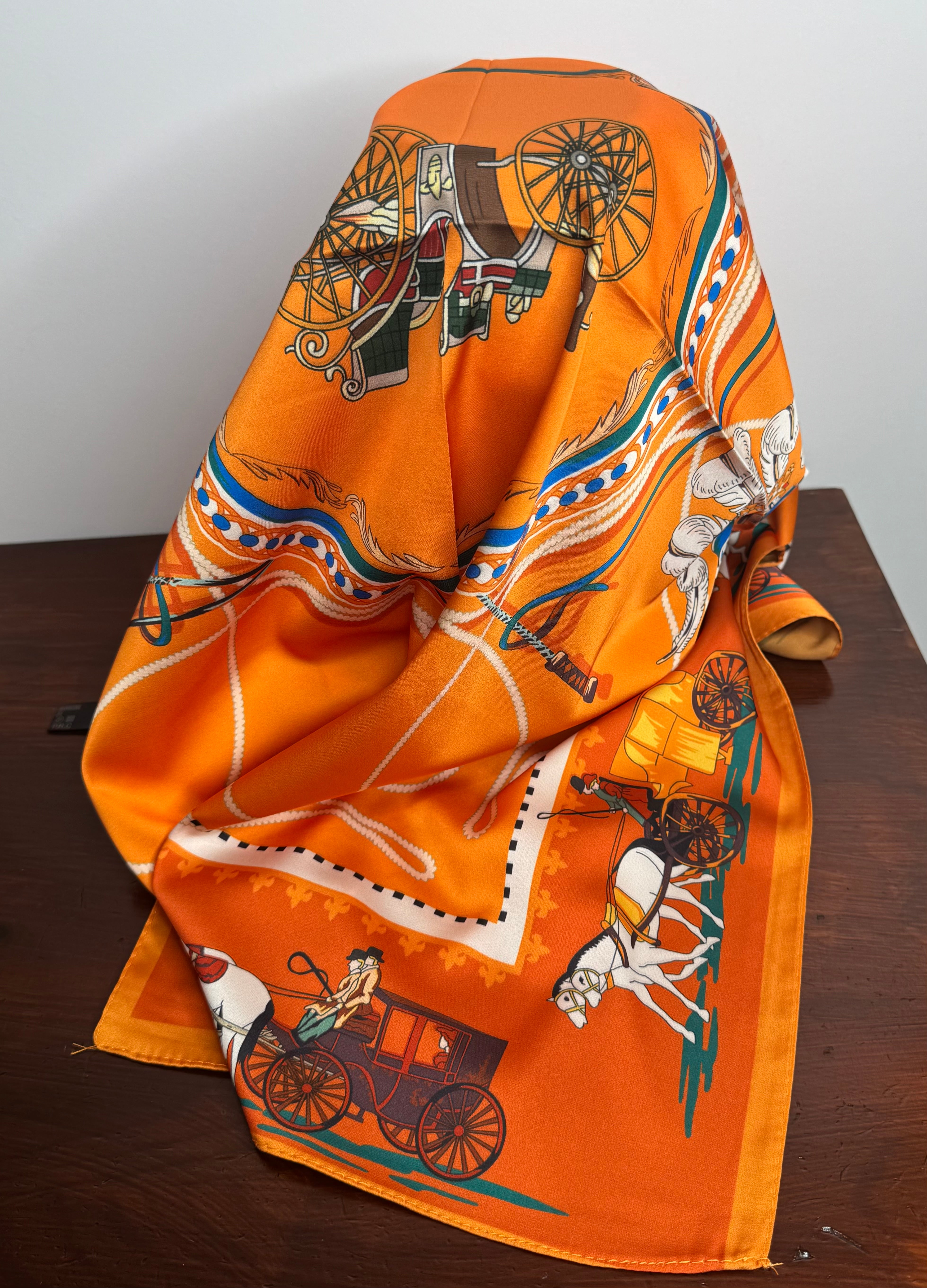 Foulard Cavalli Arancione