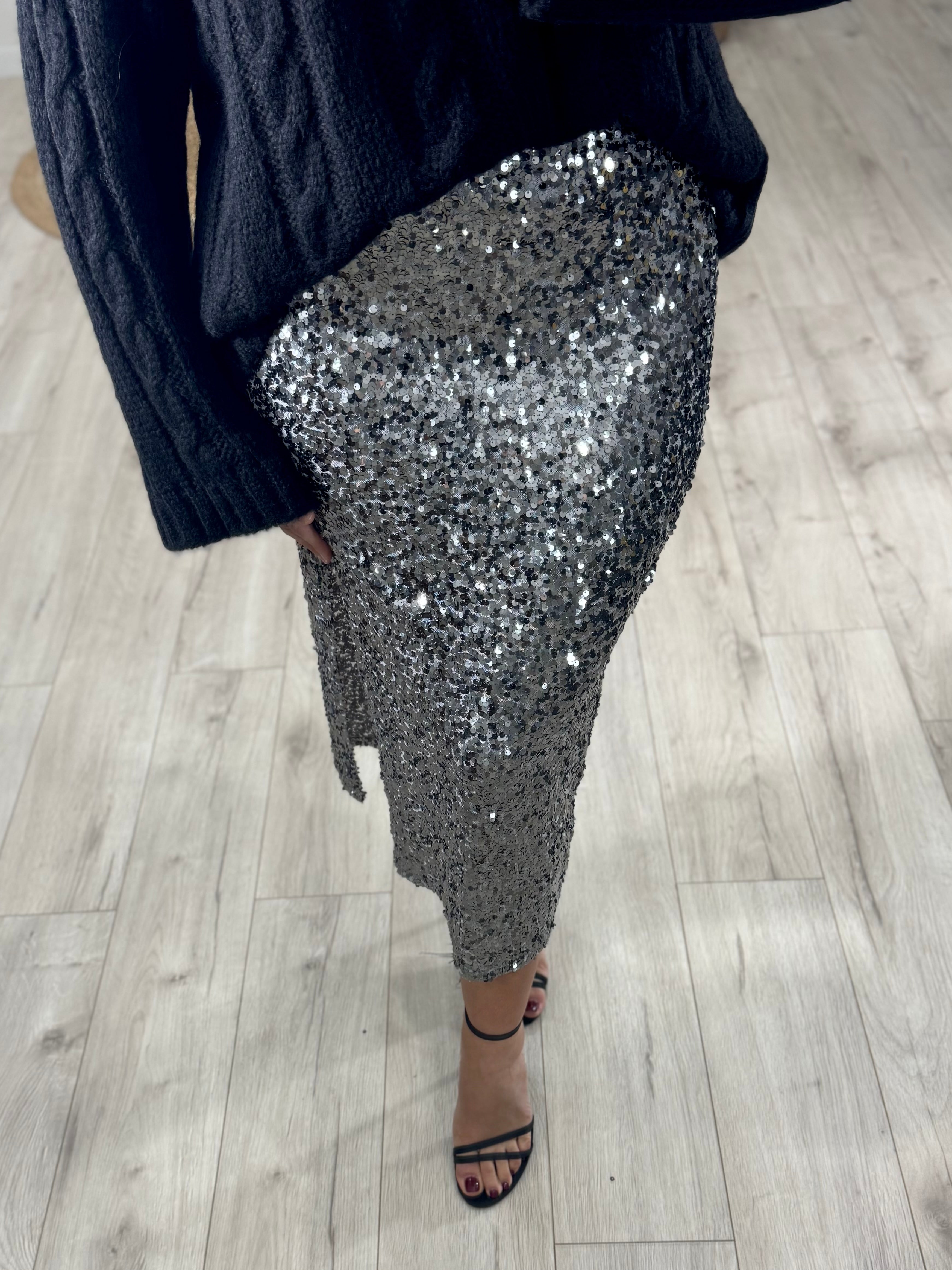 Gonna Paillettes Midi