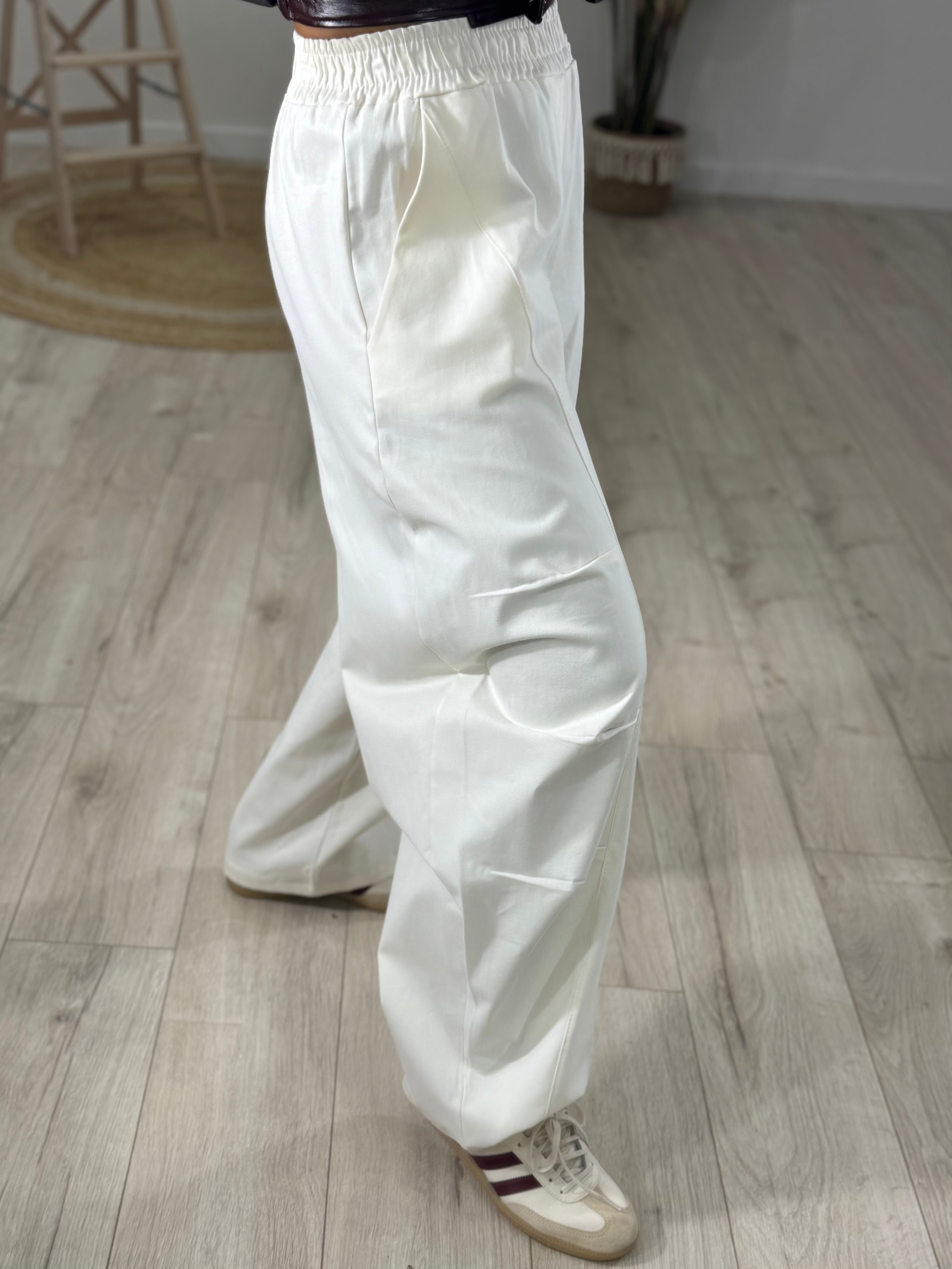 Pantalone Balloon JustWest Crema
