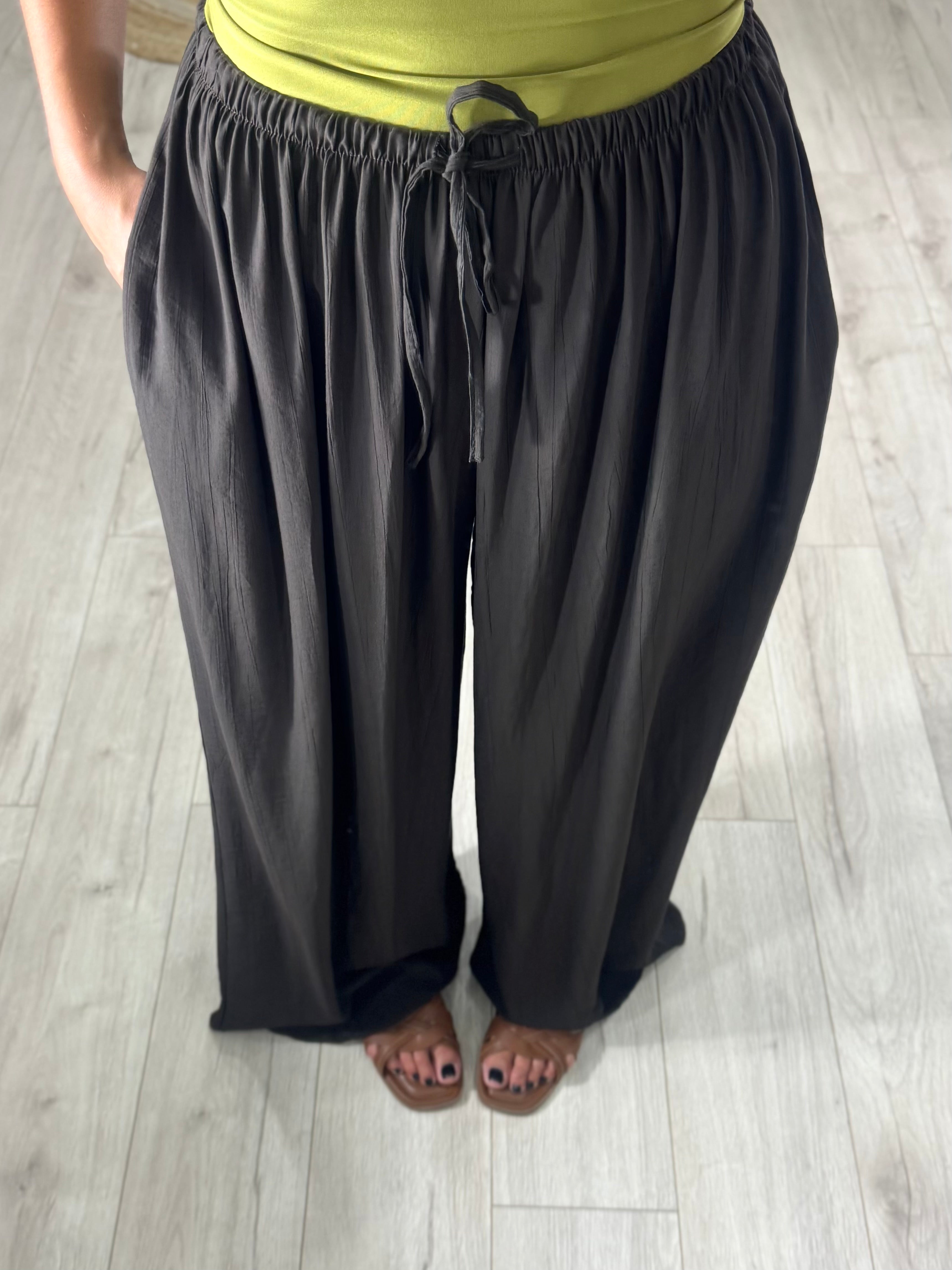 Pantalone Easy Marrone