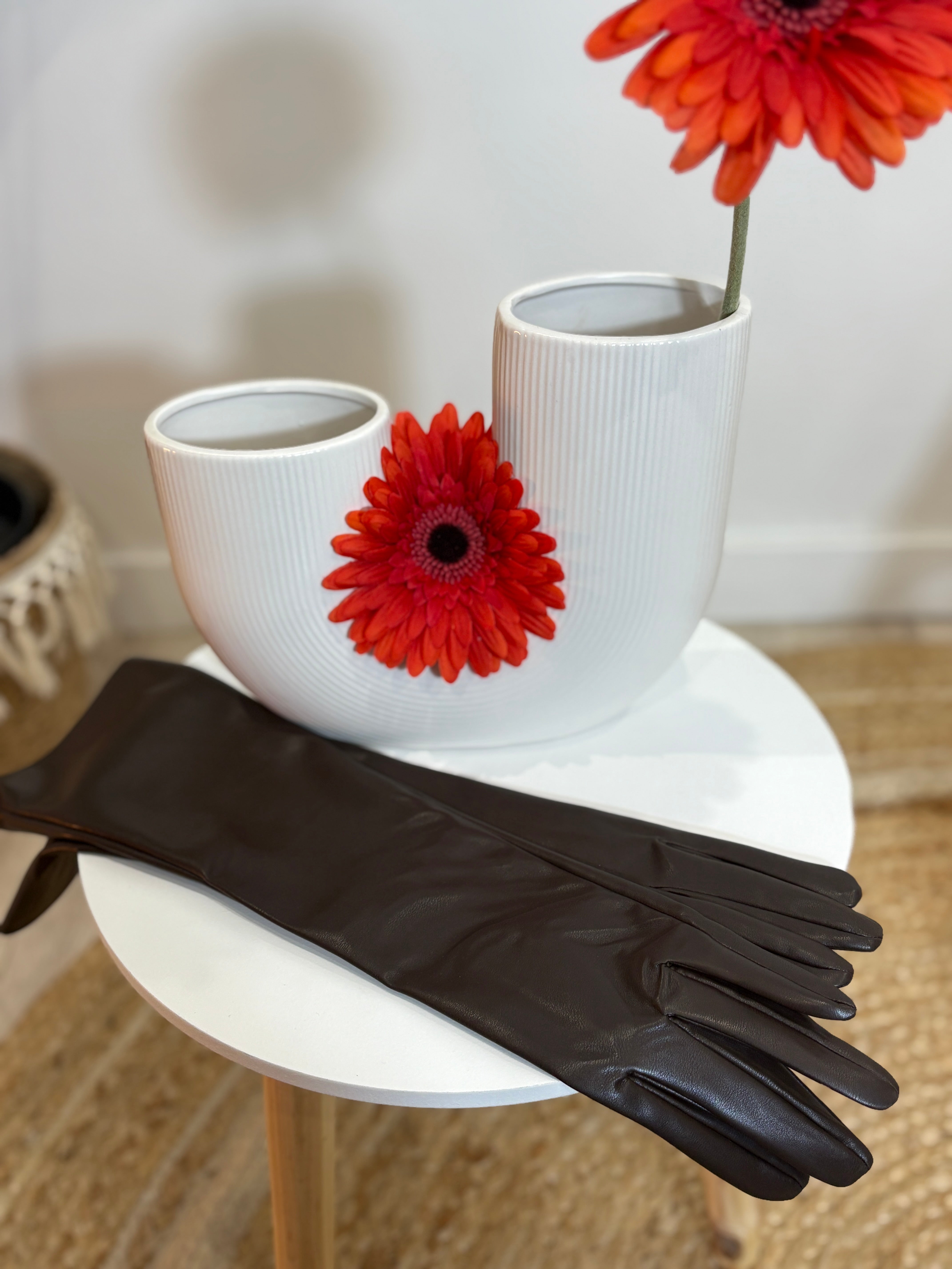 Guanti Ecopelle Lunghi