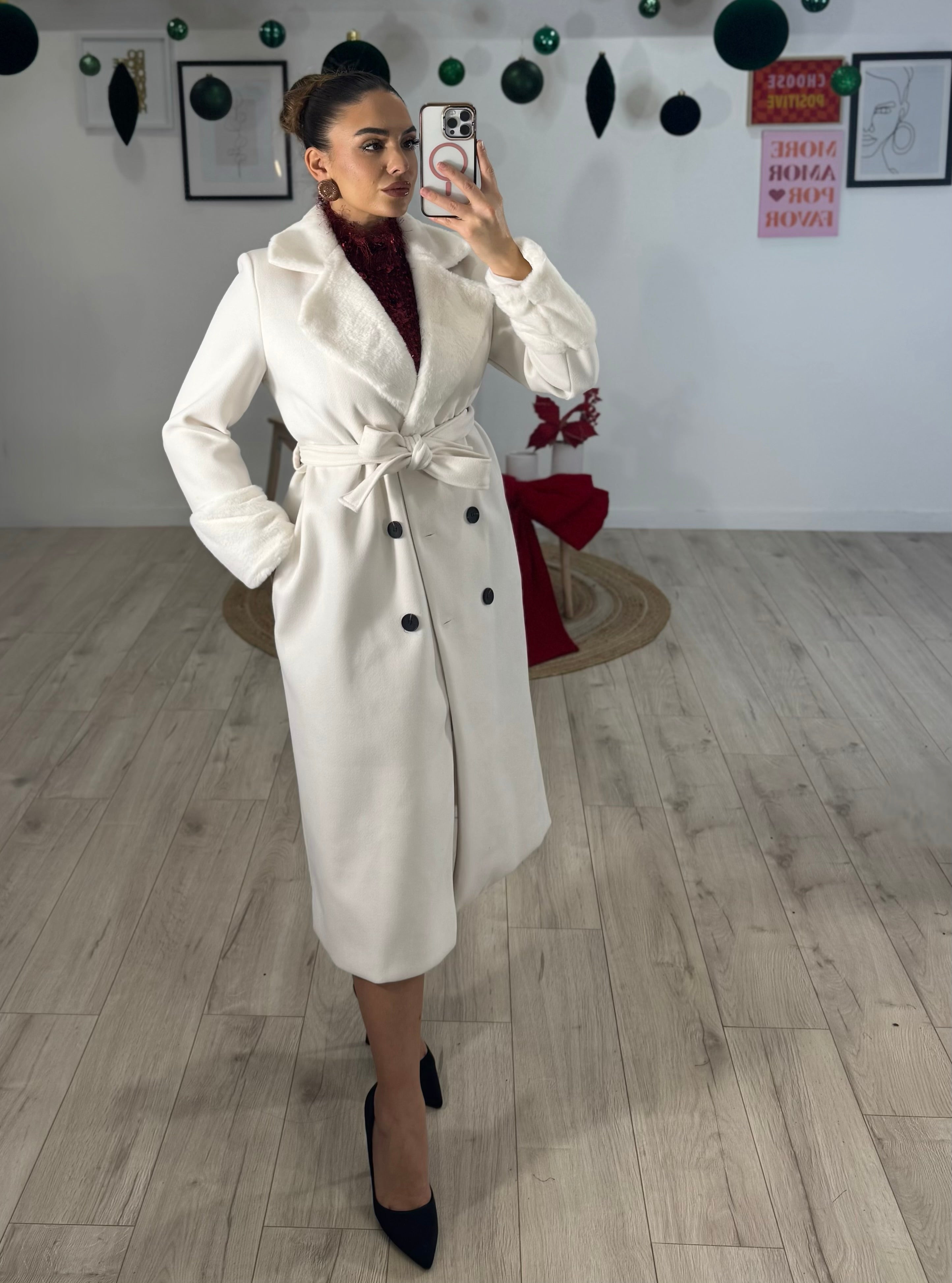 Cappotto Neve Bianco