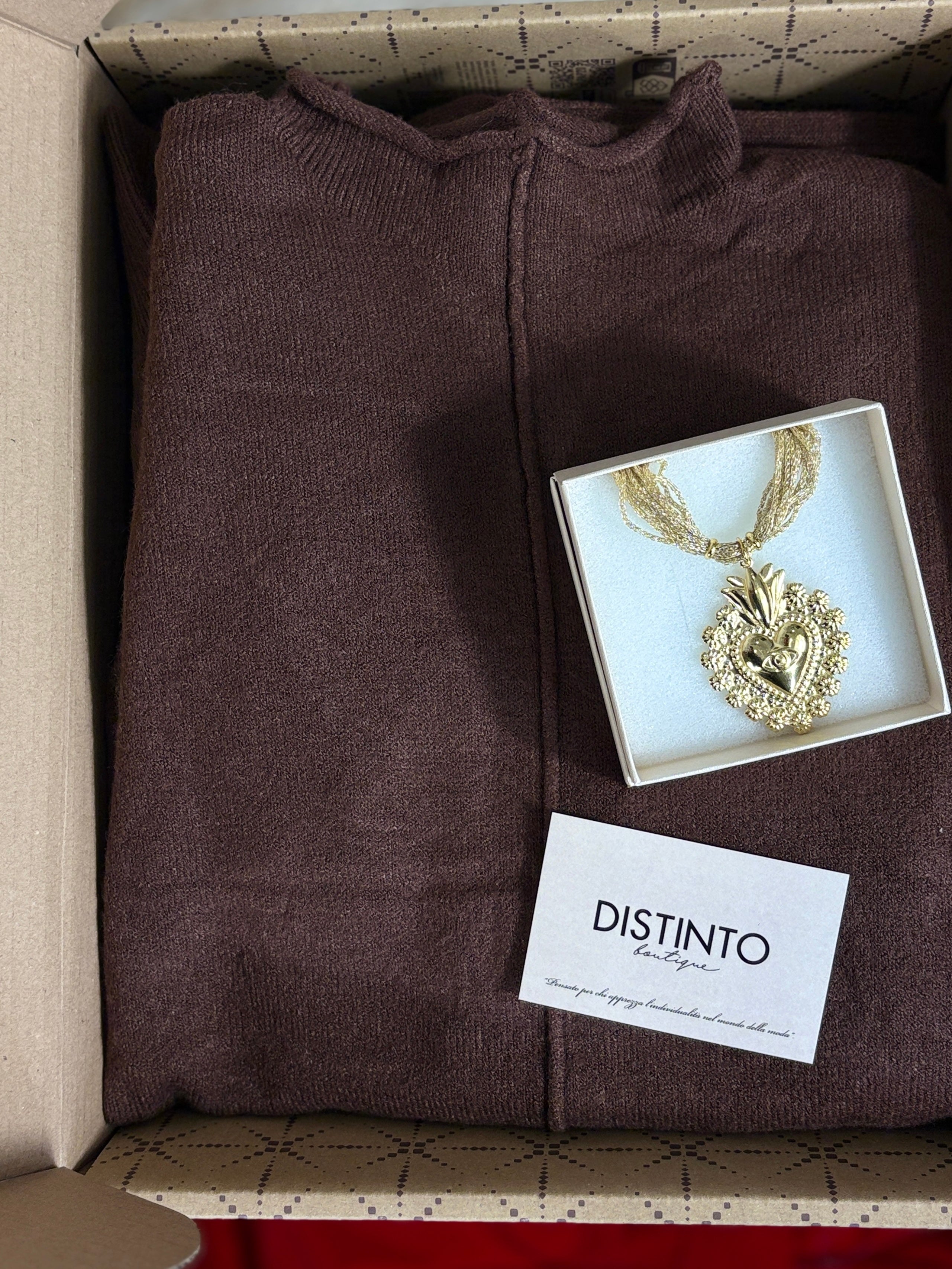 Box set Lana Rasata Marrone