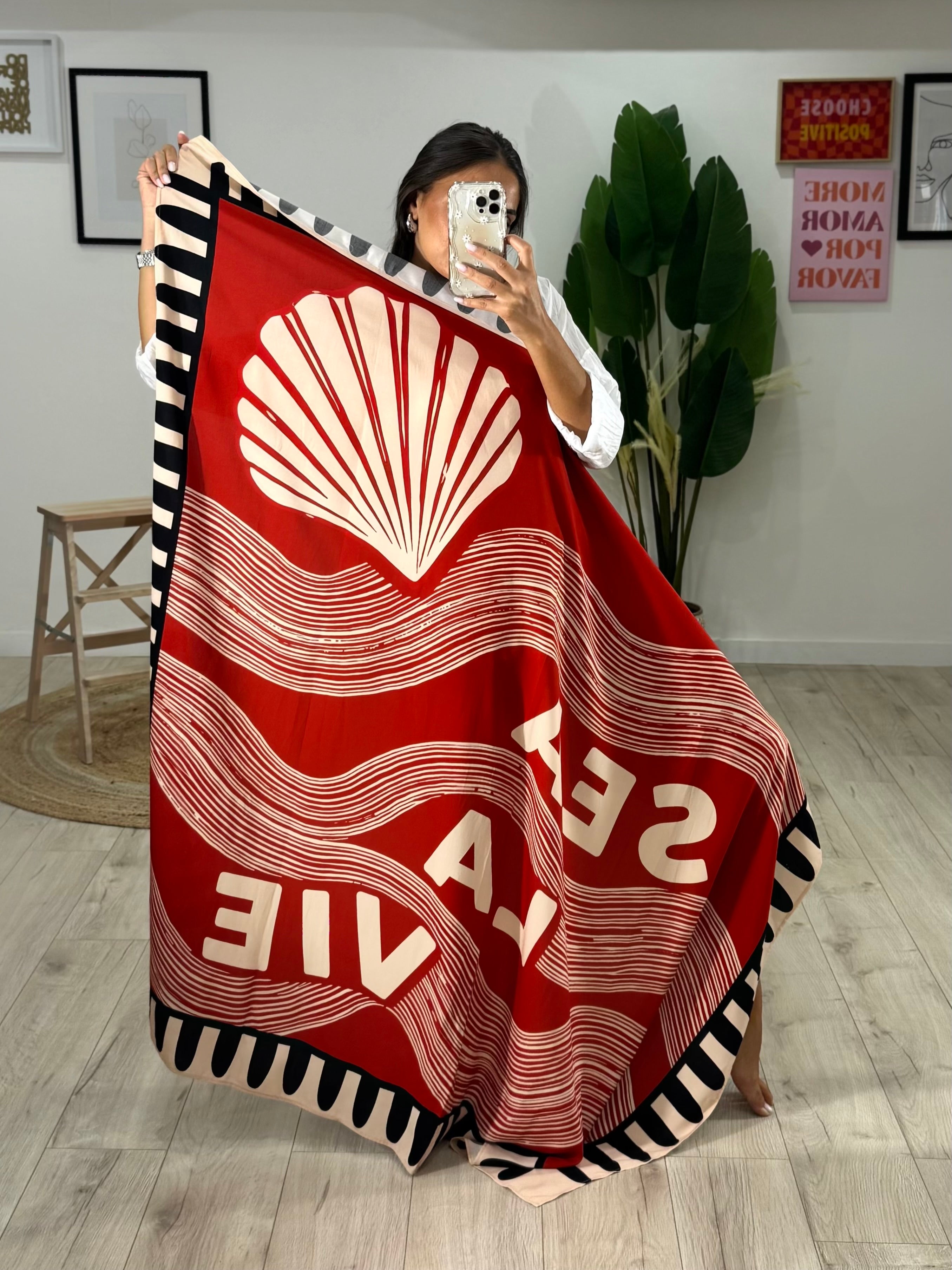 Pareo BY Lumina Rosso
