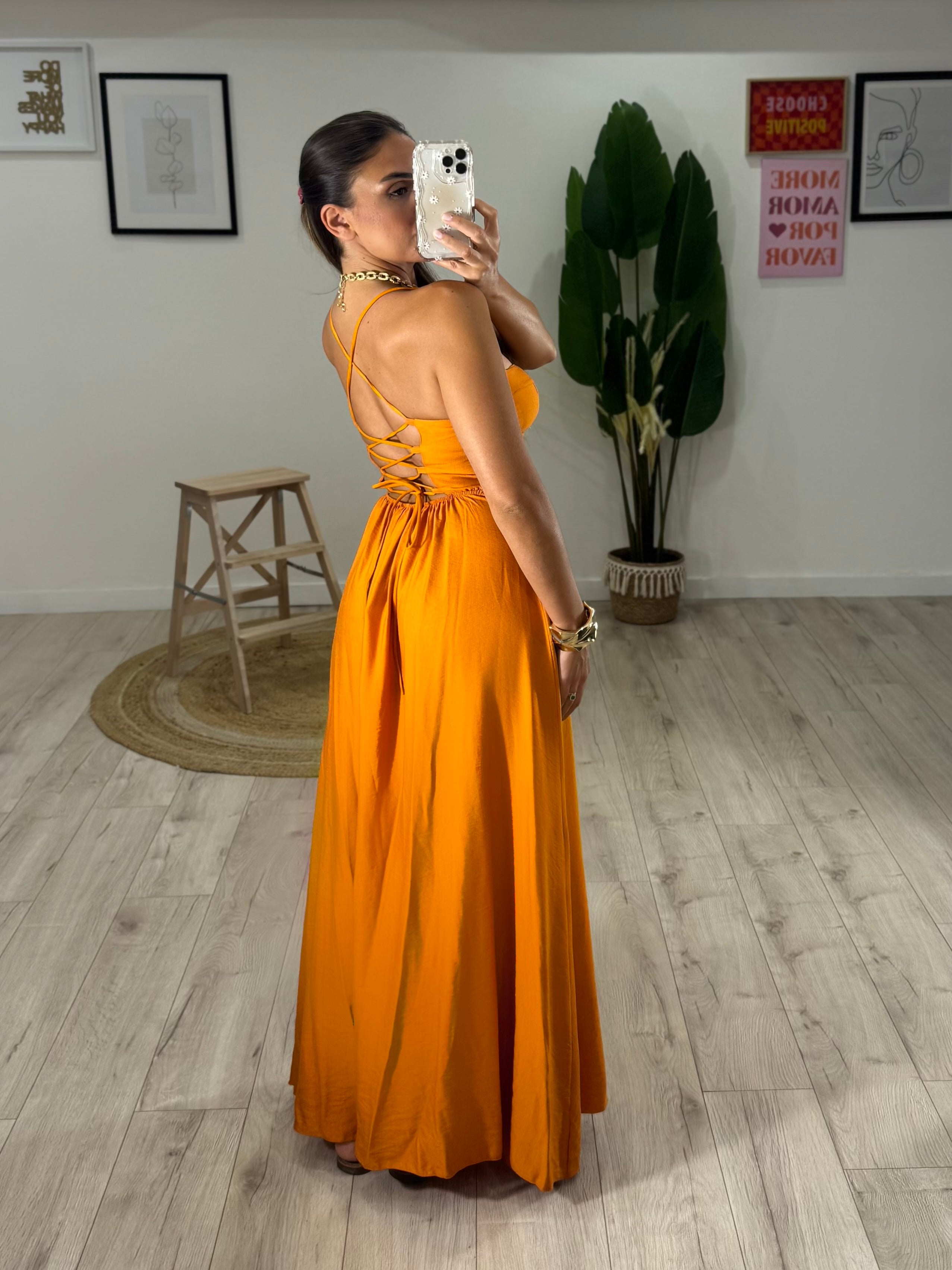 Abito Monique Arancio