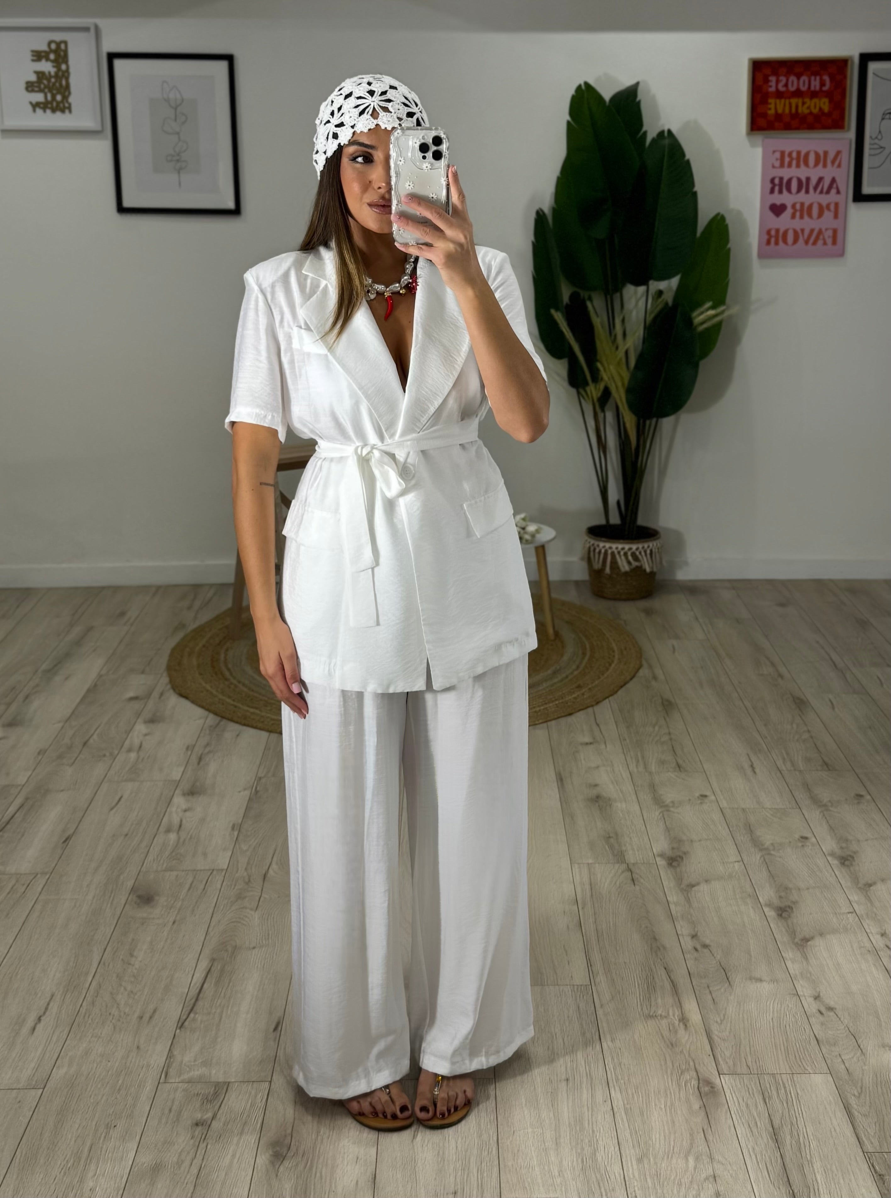 Coordinato Capri Bianco