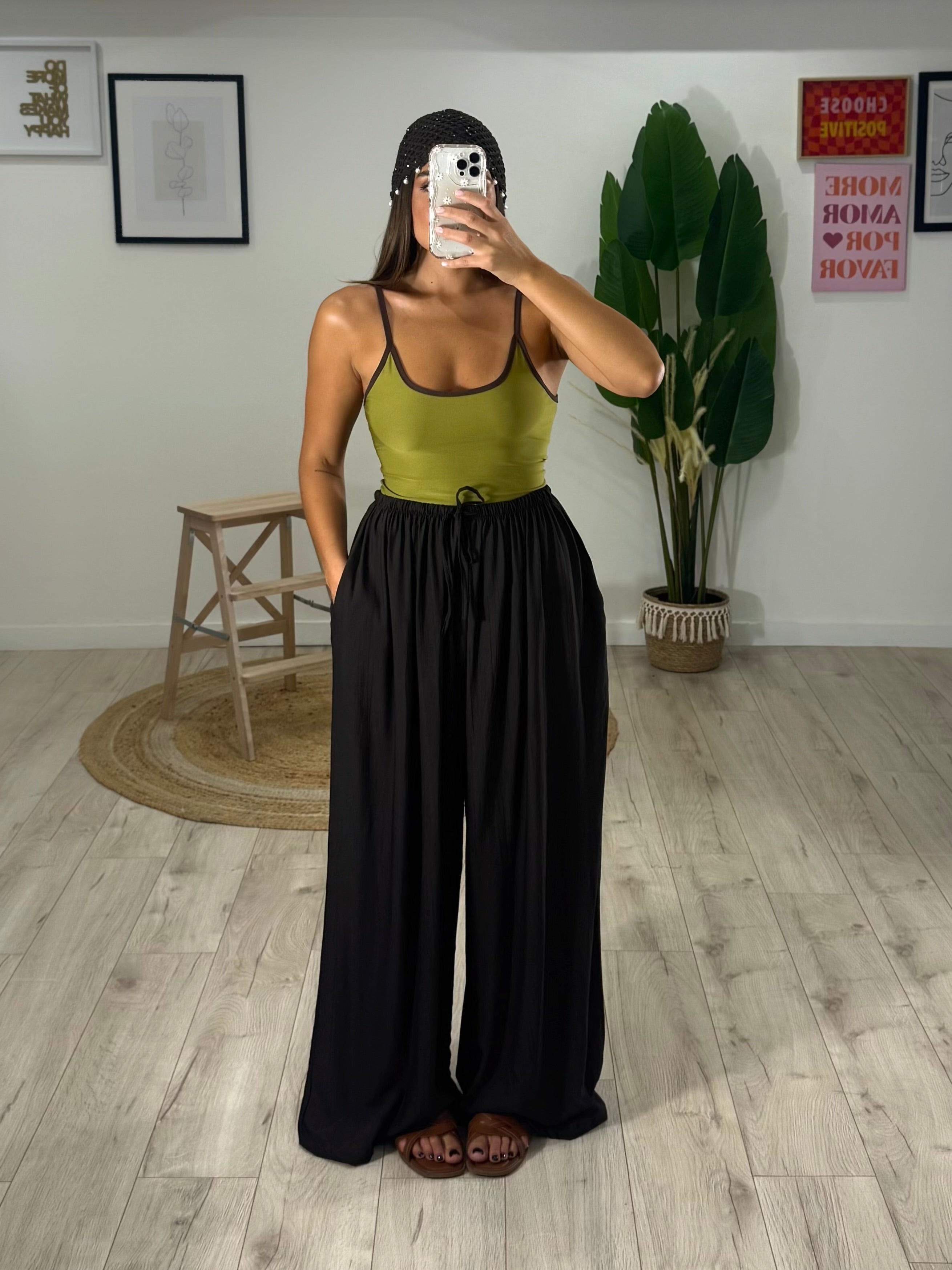 Pantalone Easy Marrone