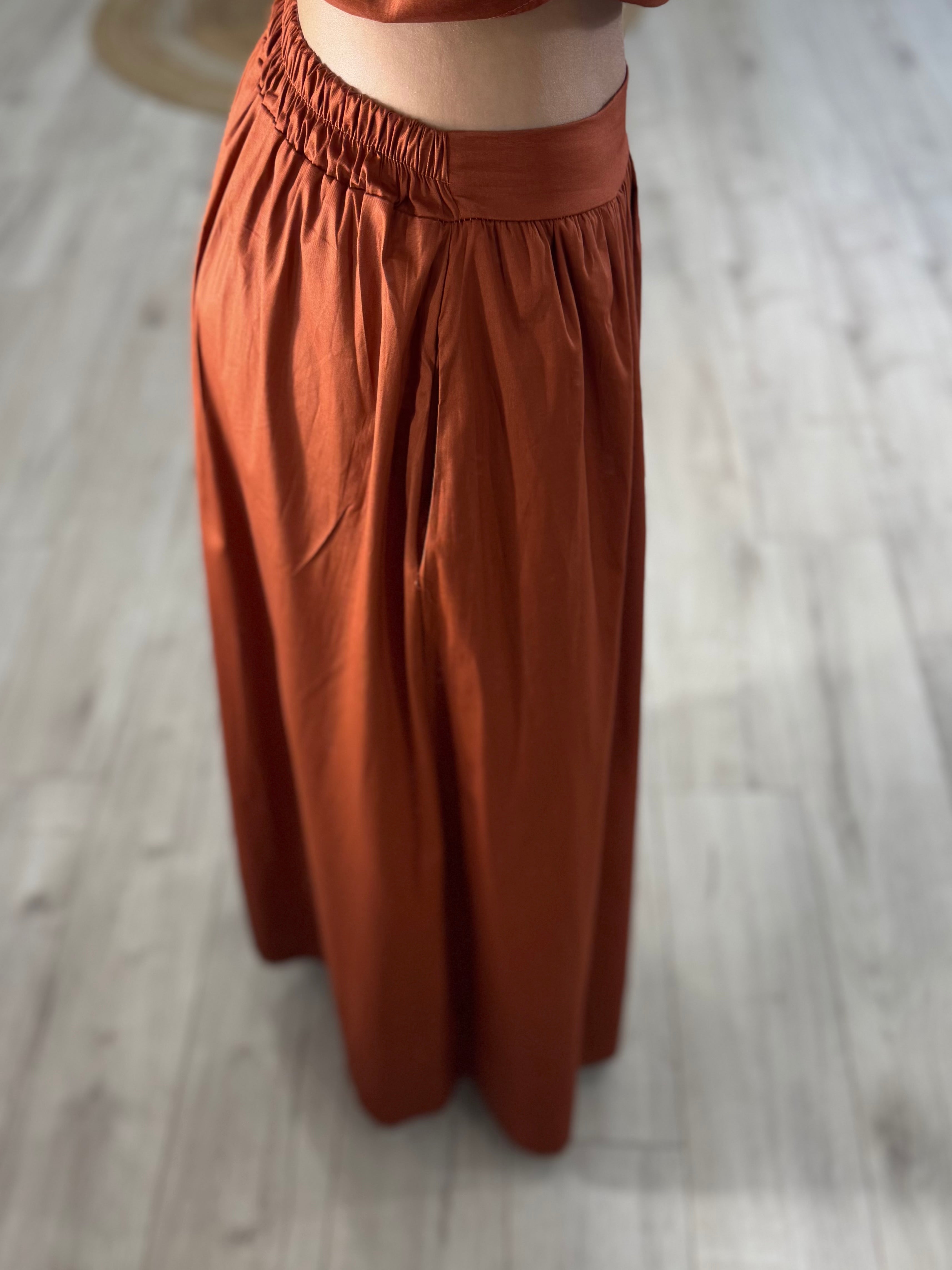 Coordinato Capri Ruggine