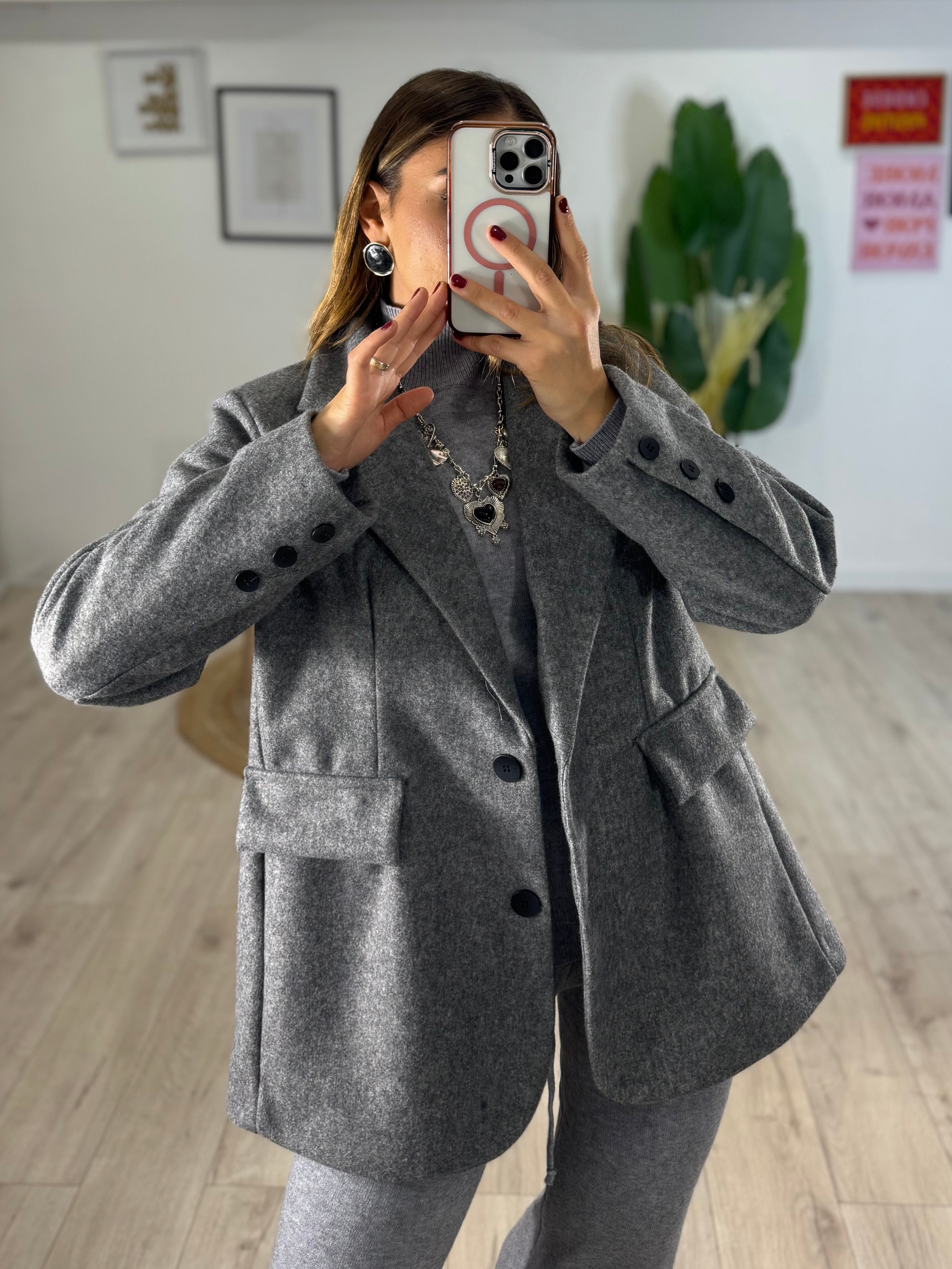 Giacca Cappotto Oversize