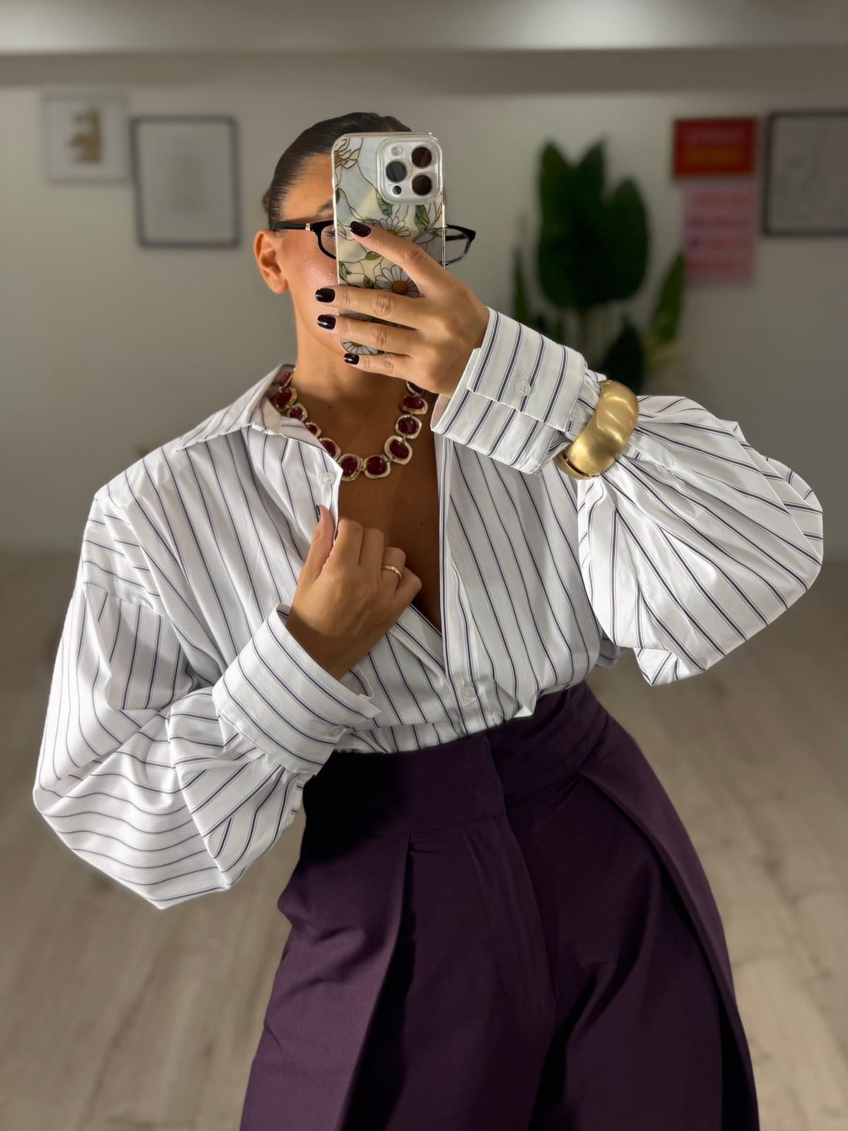 Camicia JustWest Righe