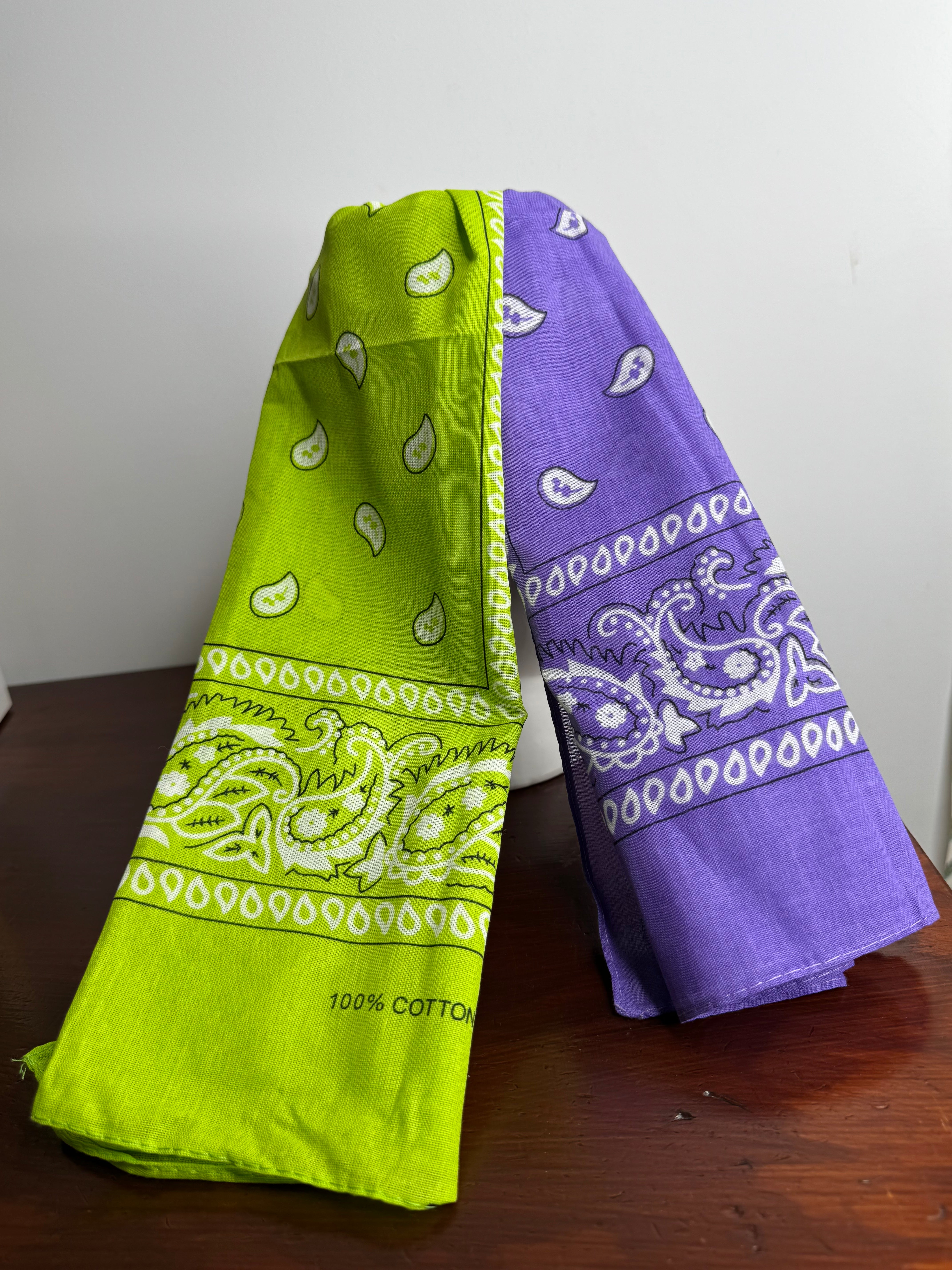 Bandana in 100% cotone