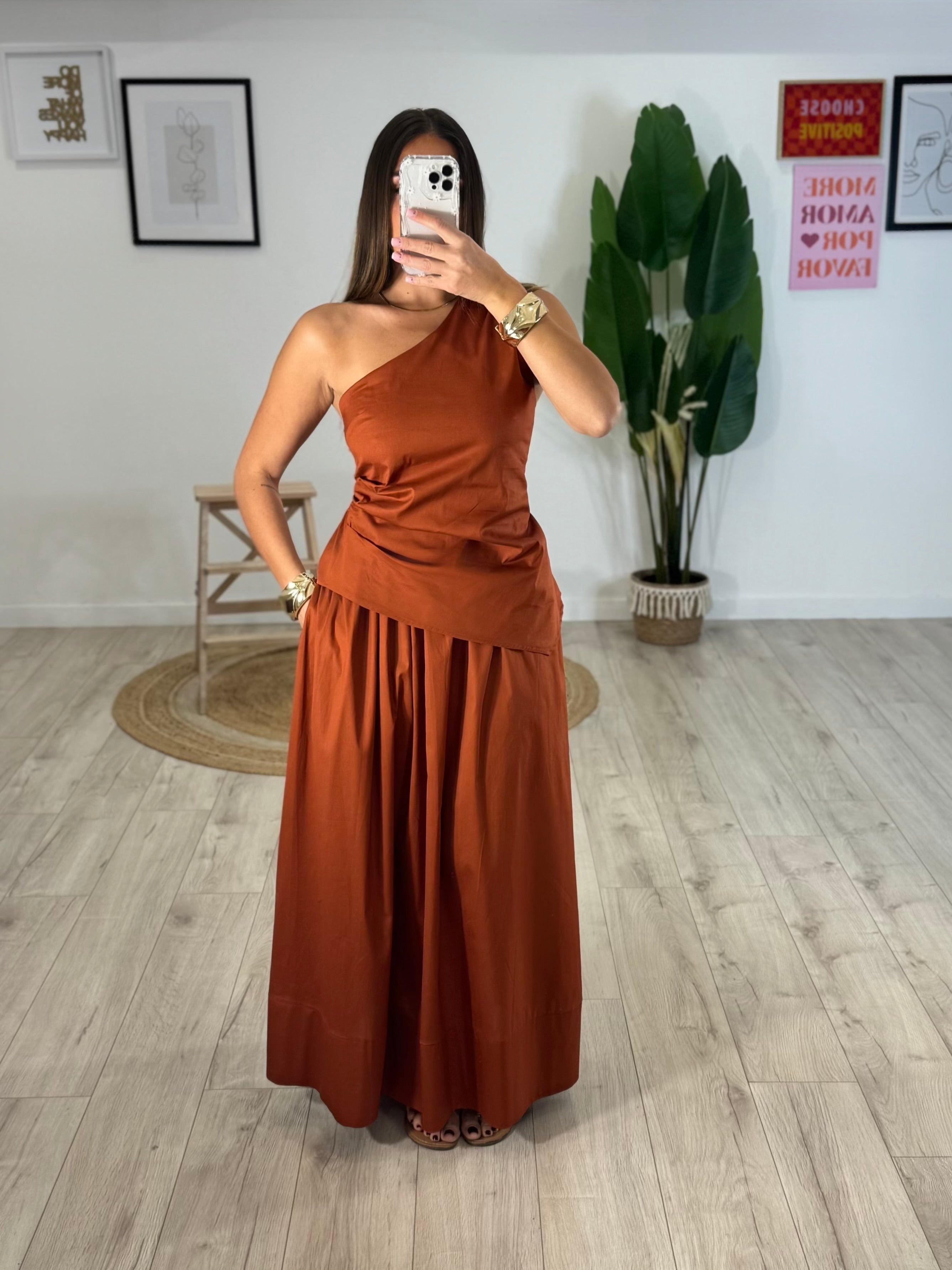 Coordinato Capri Ruggine