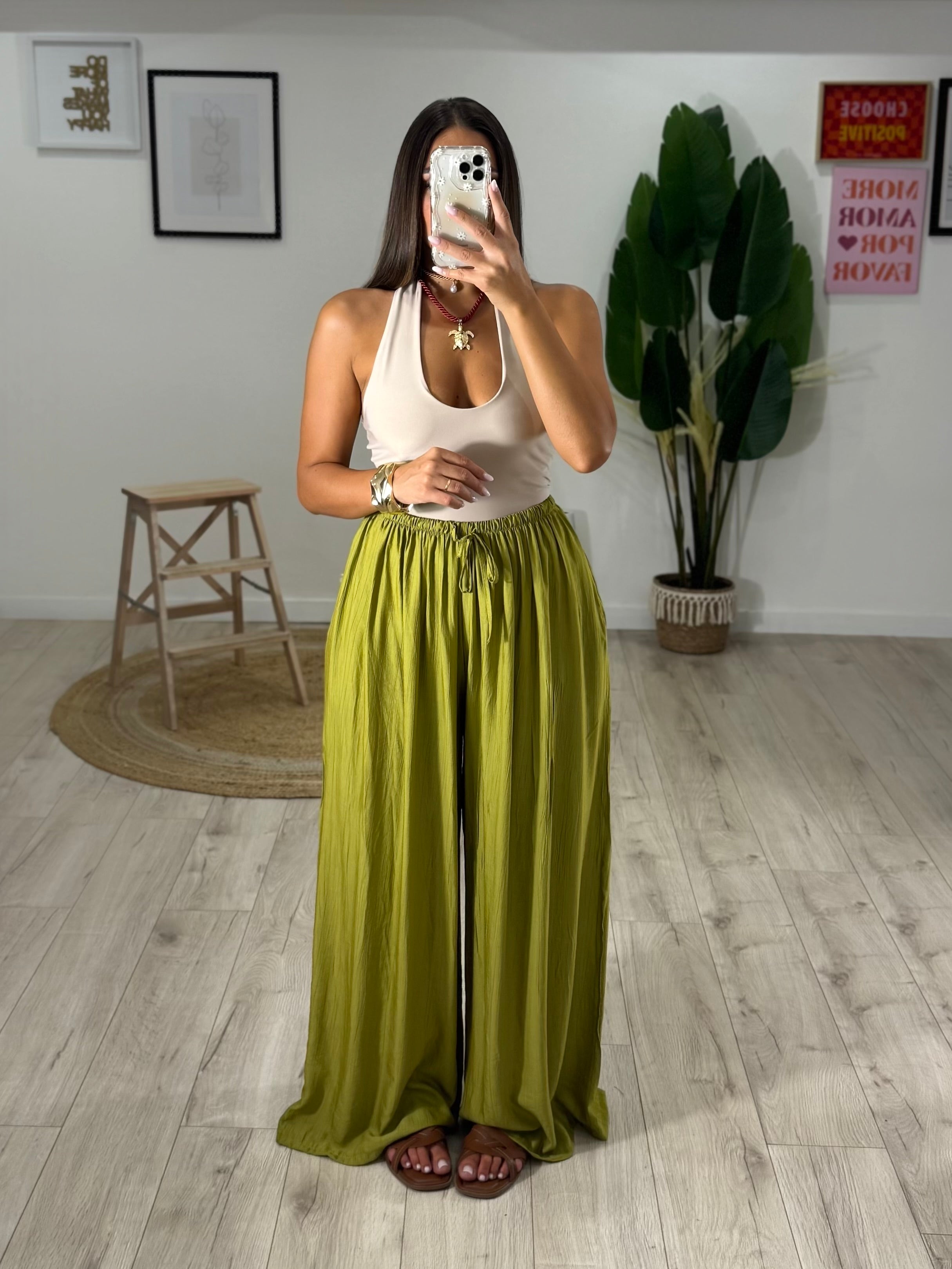 Pantalone Easy Pistacchio