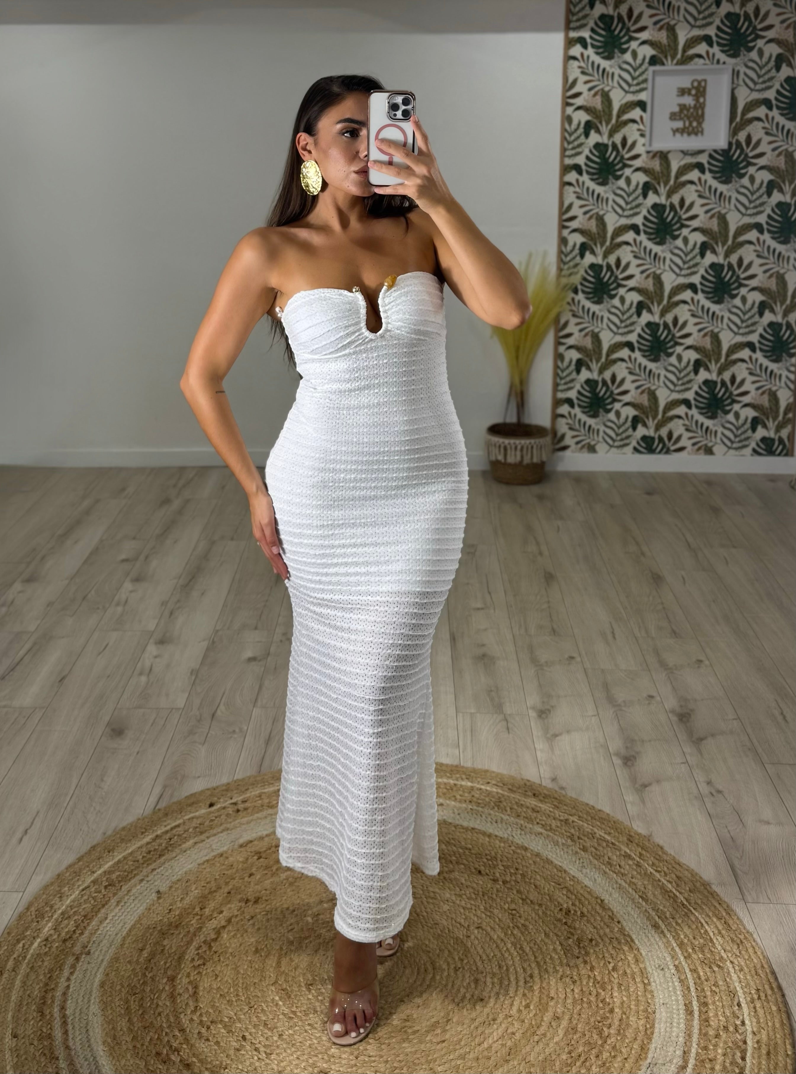 Abito Selena Bianco