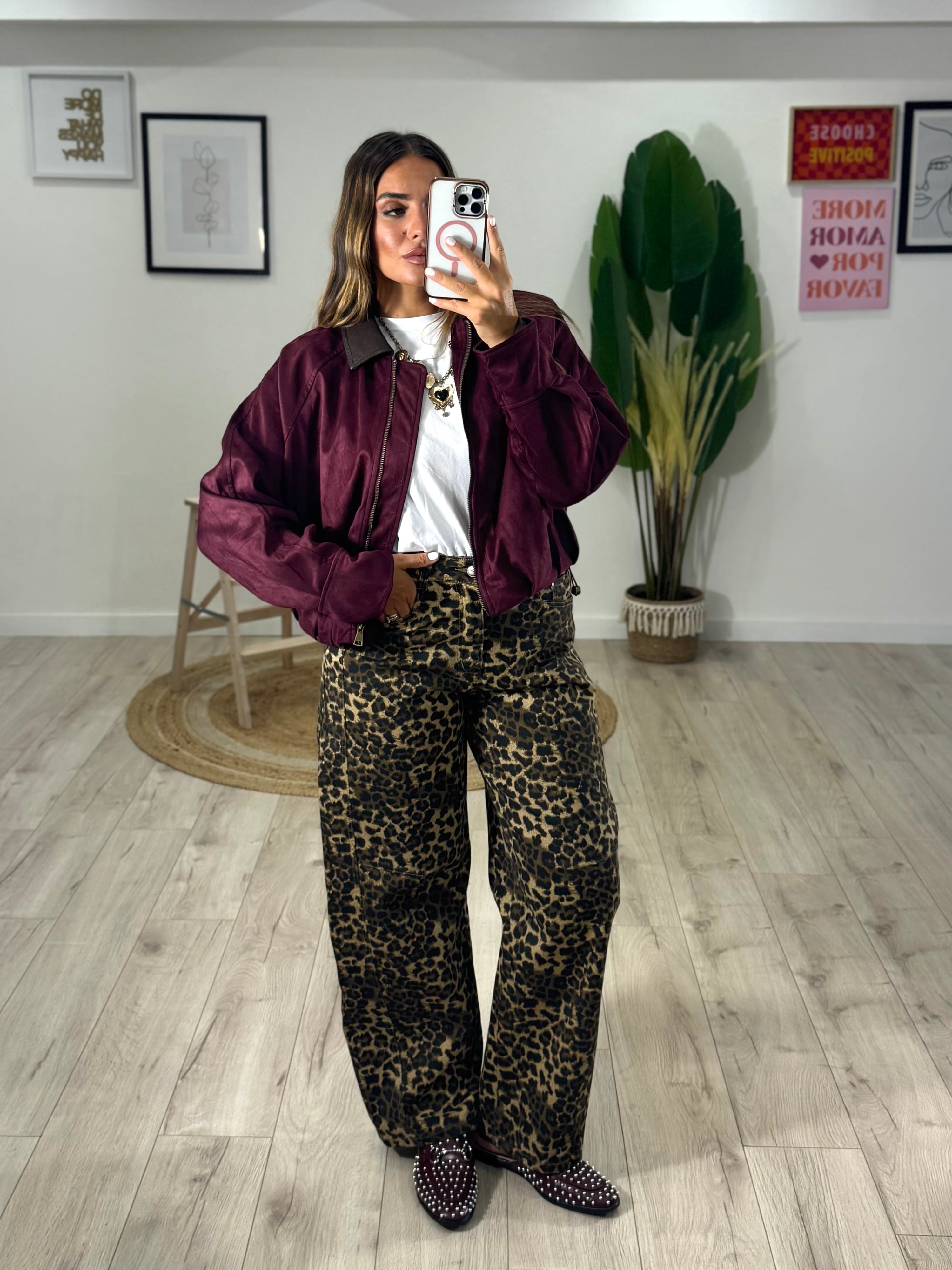 Jeans Balloon Animalier