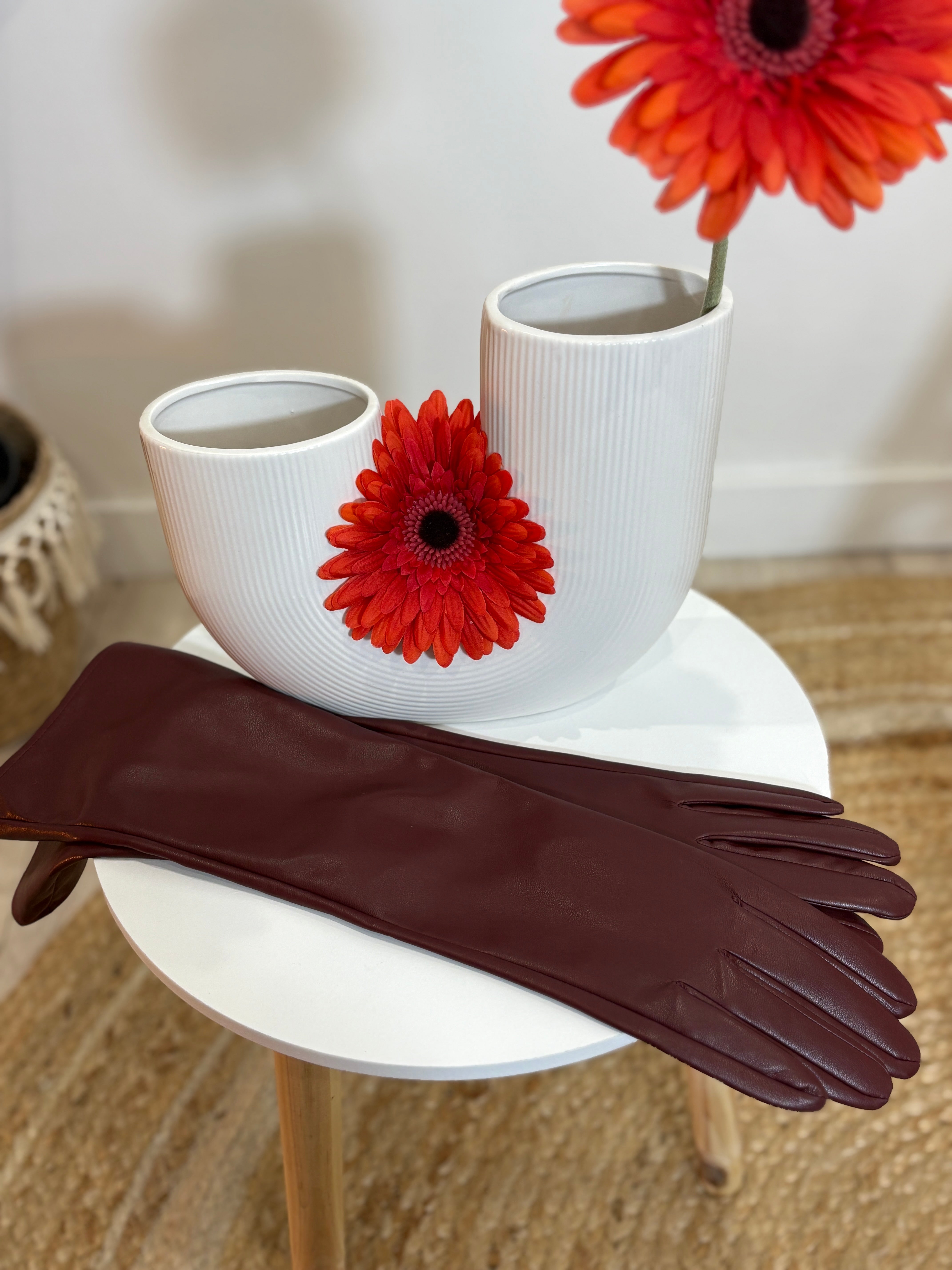 Guanti Ecopelle Lunghi