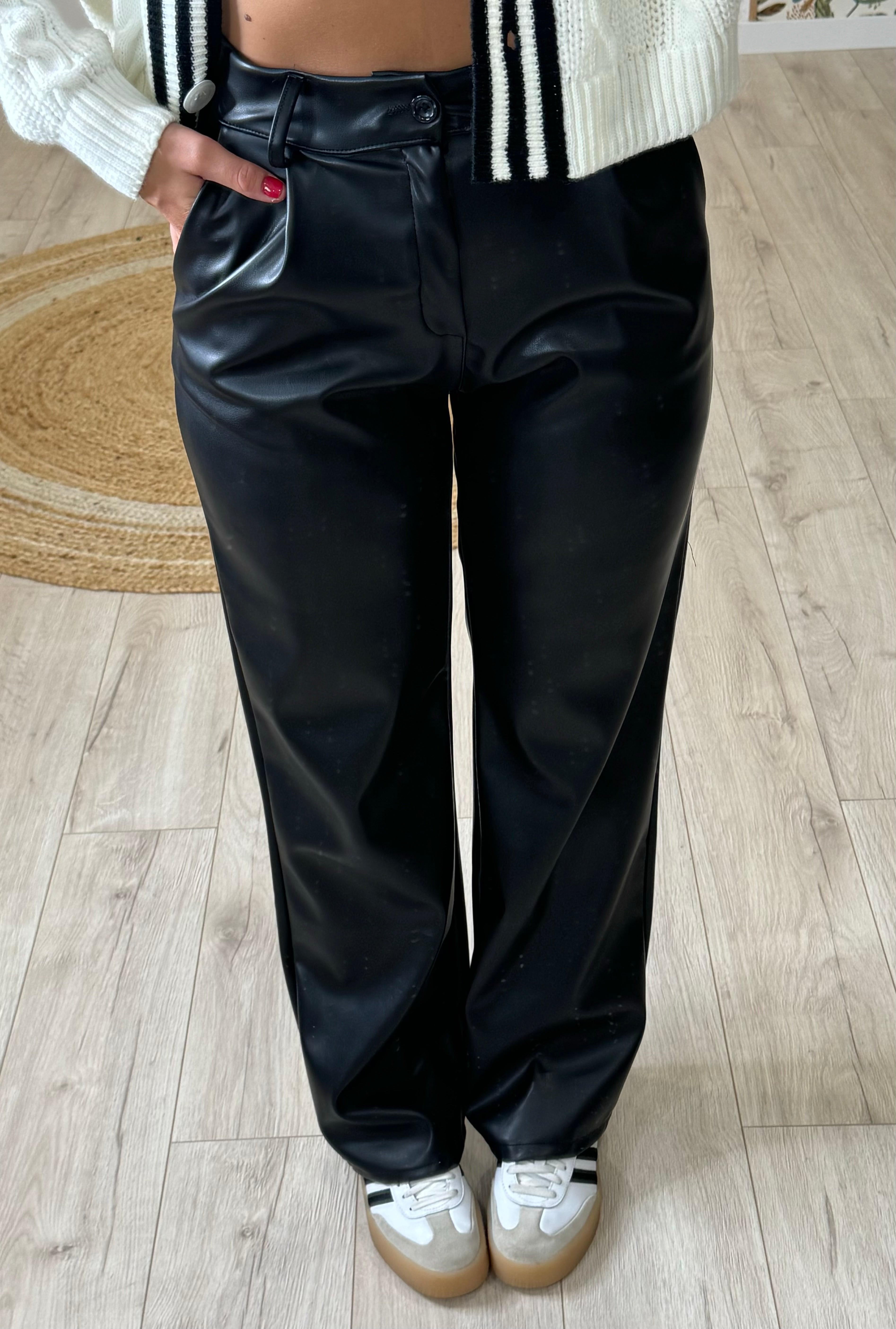 Pantalone in Ecopelle