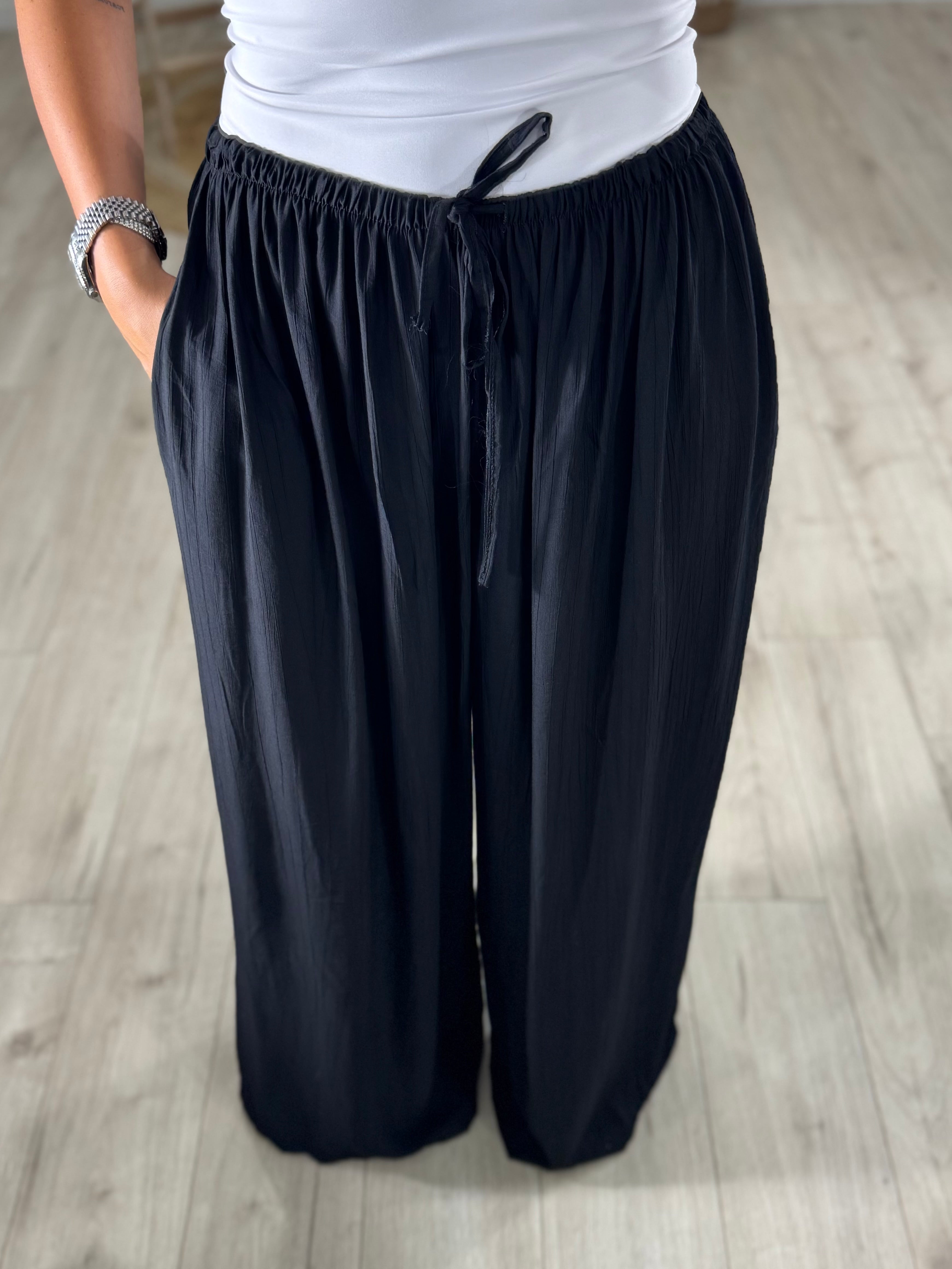 Pantalone Easy Nero