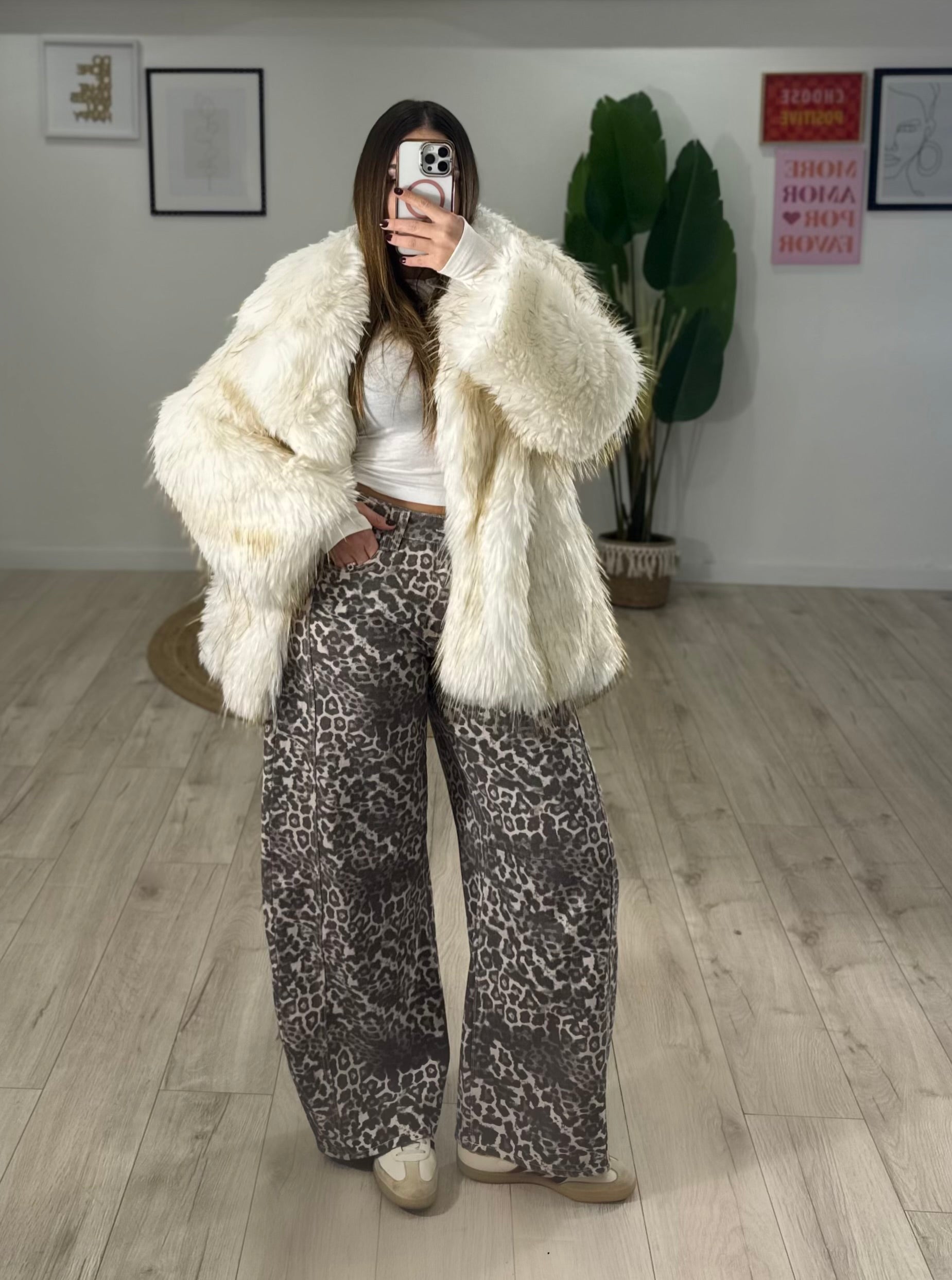 Jeans Balloon Animalier