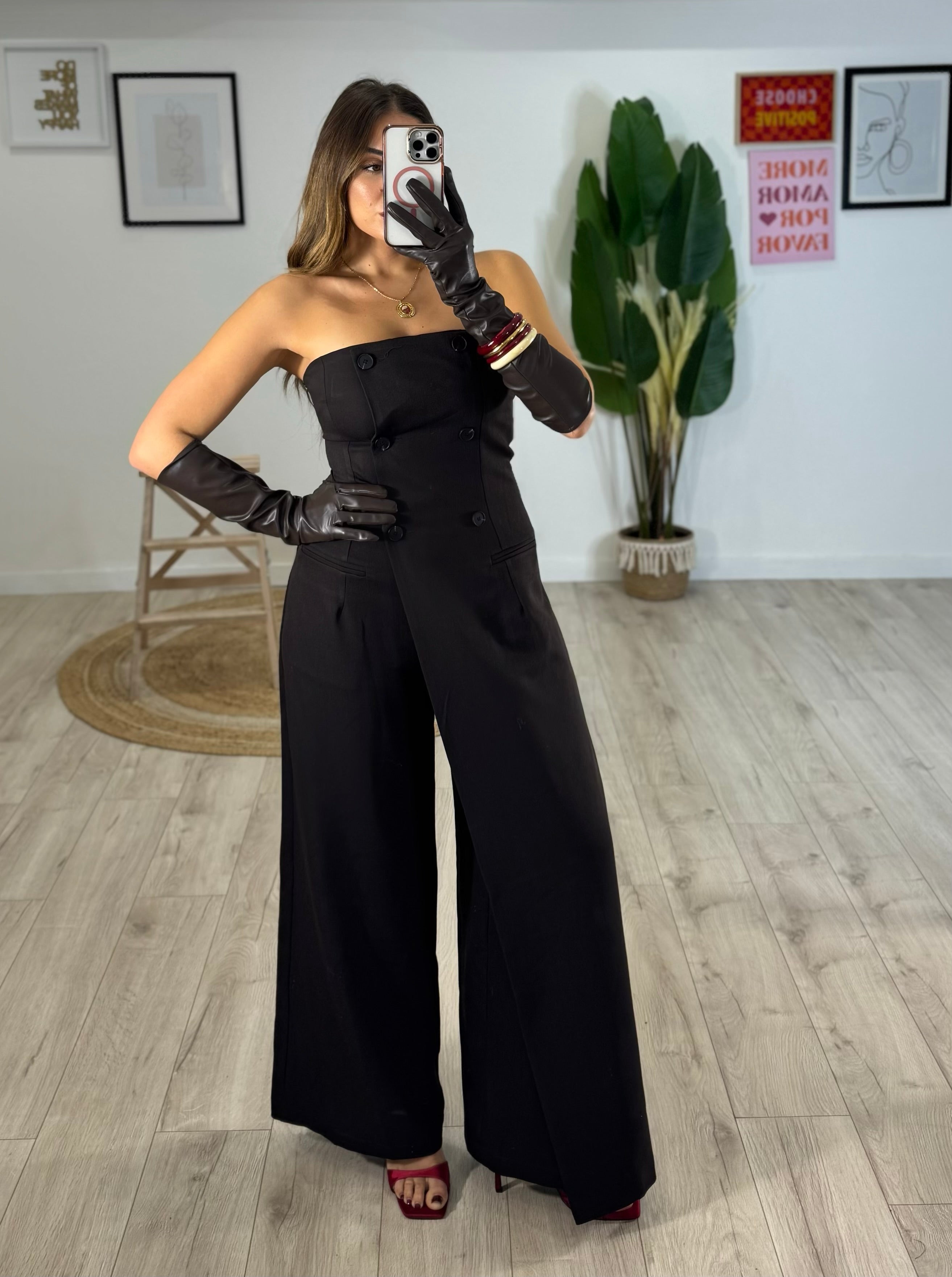 Tuta Intera By Lumina Marrone